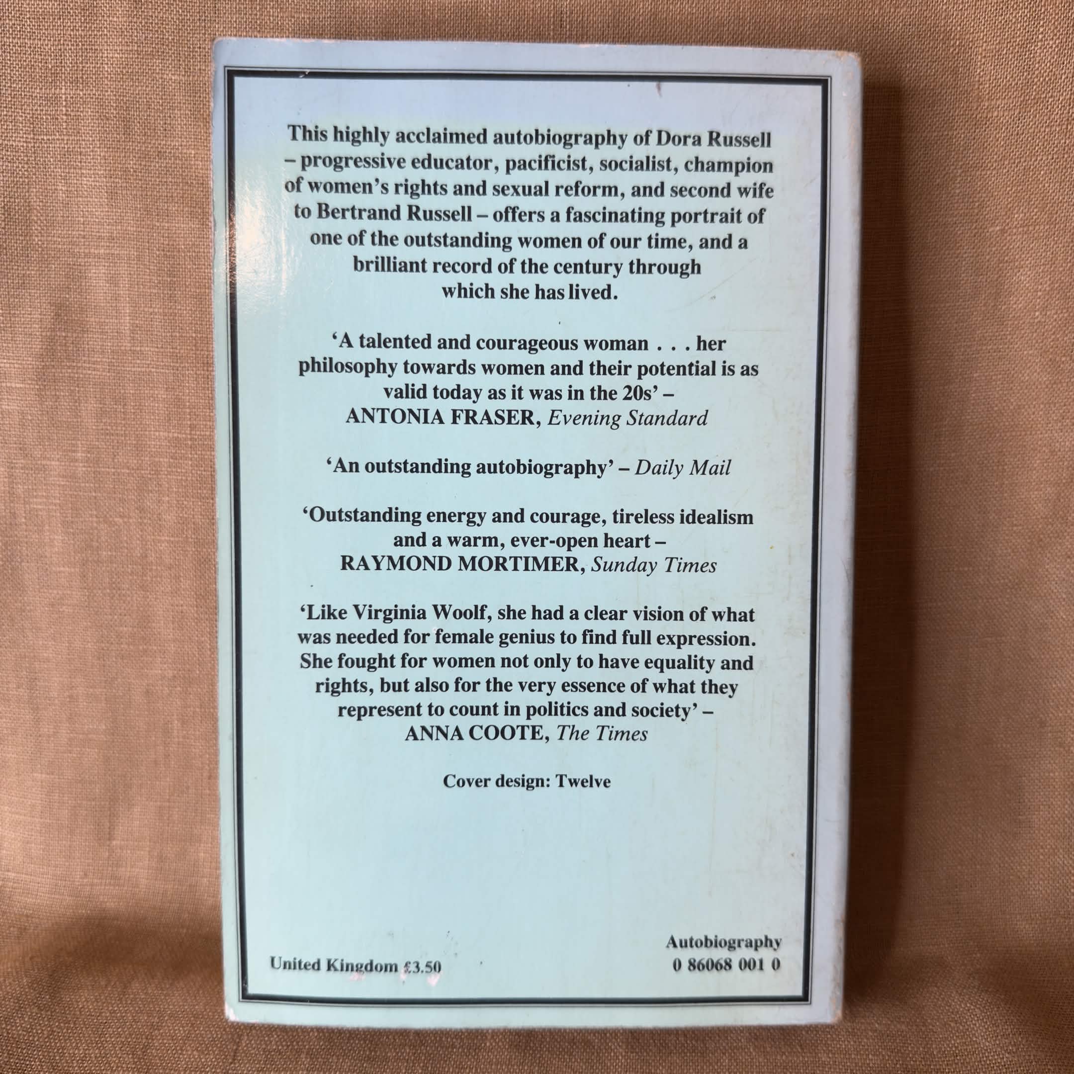 The Tamarisk Tree Vol. 1: My Quest for Liberty and Love — Dora Russell