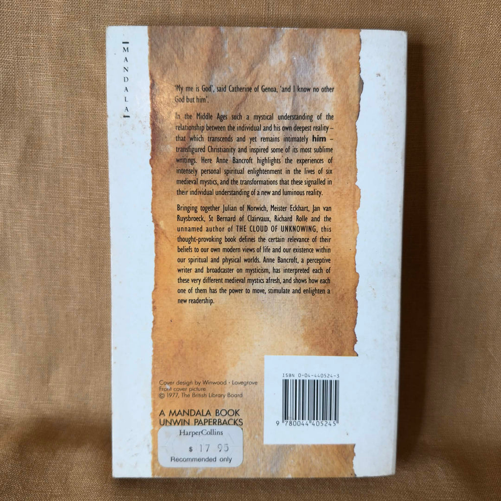 The Luminous Vision: Six Medieval Mystics and Their Teachings — Anne Bancroft