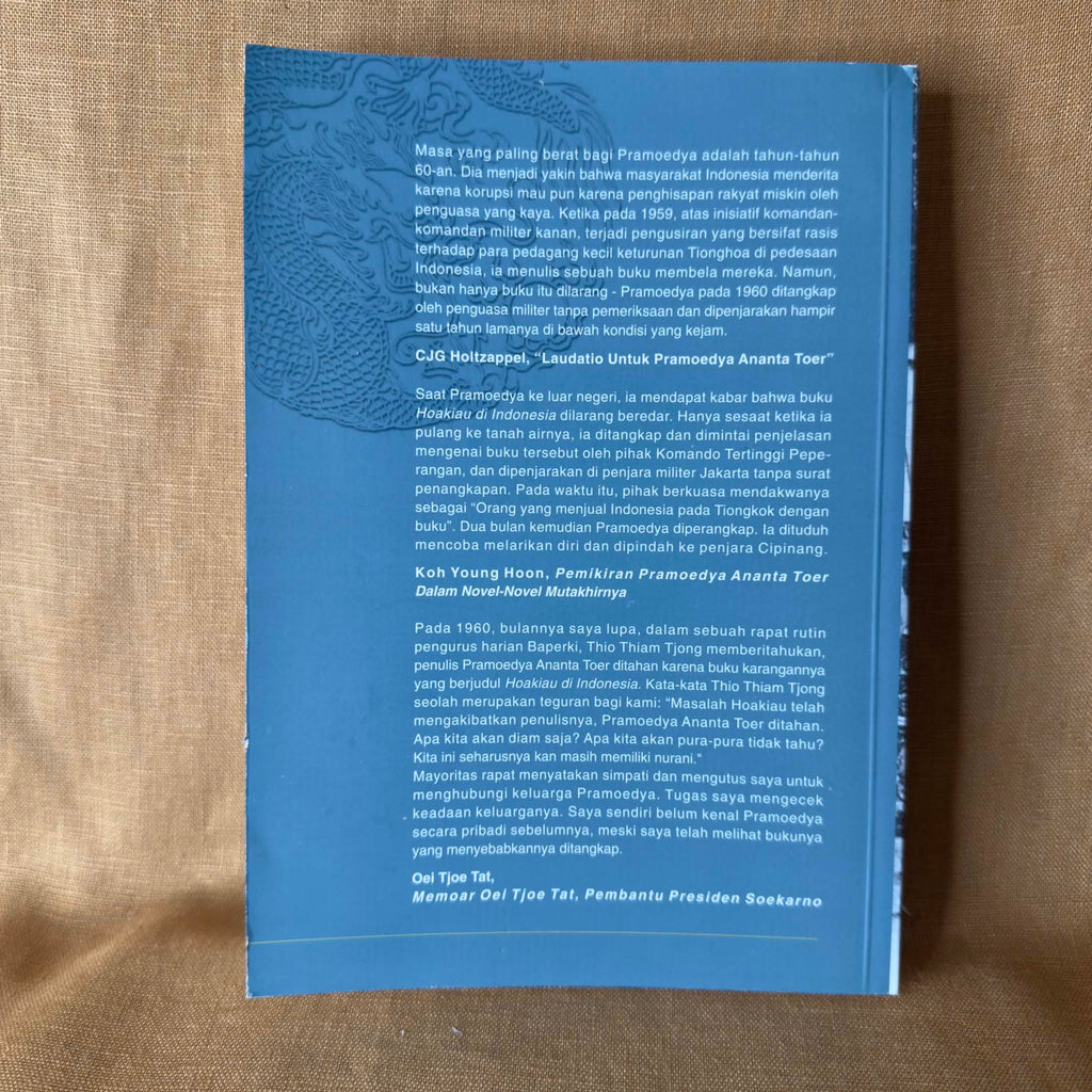 Hoakiau di Indonesia — Pramoedya Ananta Toer