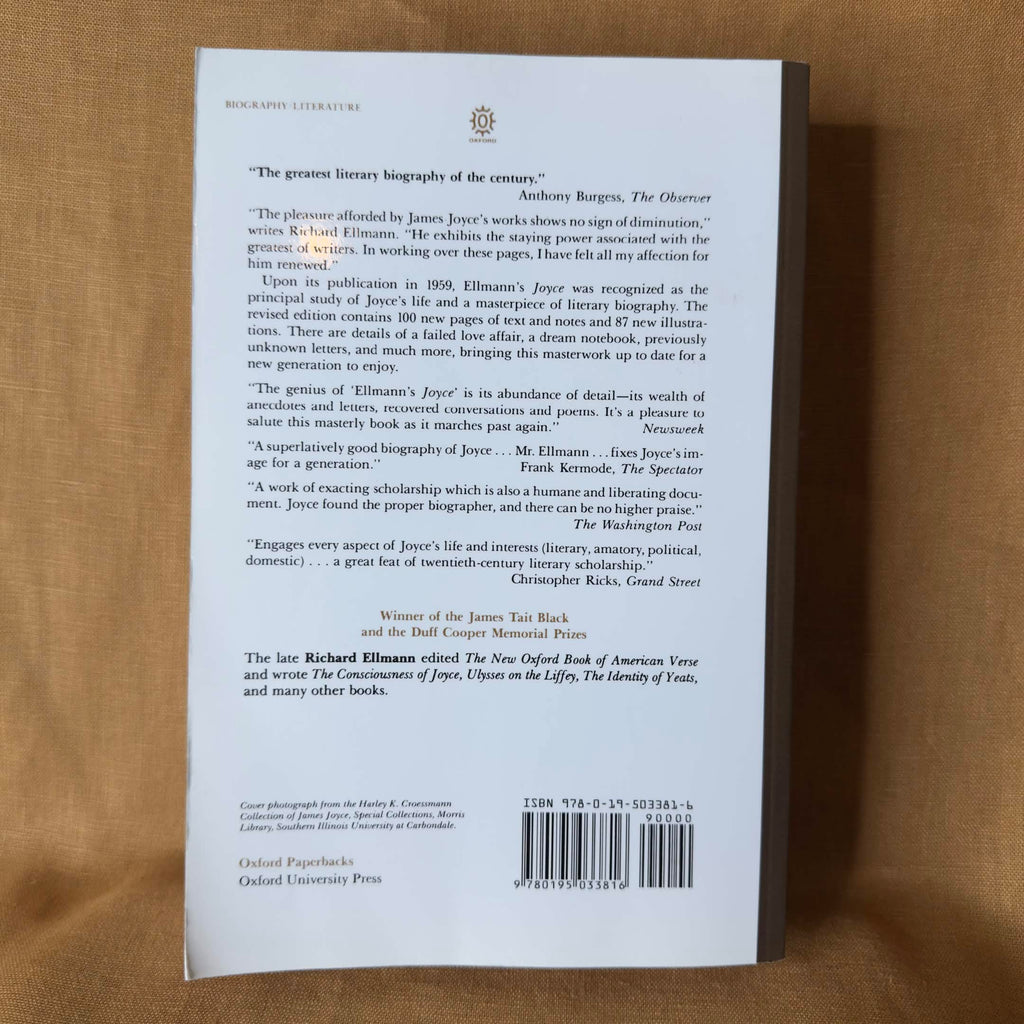 James Joyce — Richard Ellmann