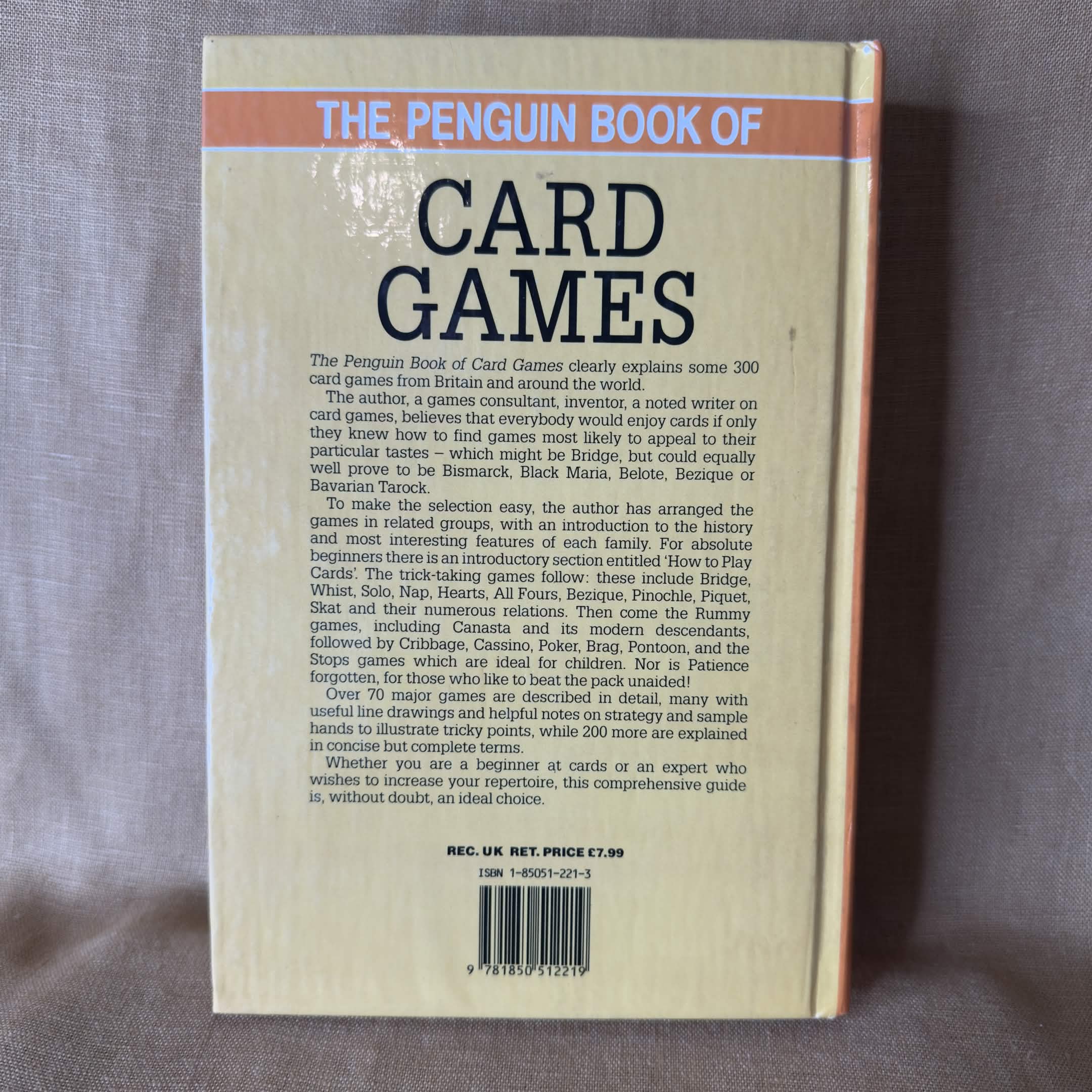 The Penguin Book of Card Games — David Parlett