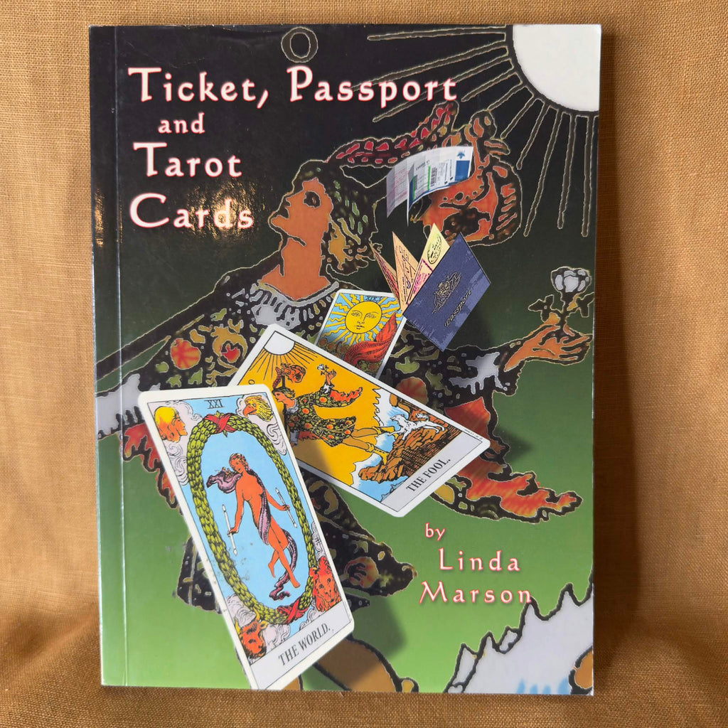 Ticket, Passport and Tarot Cards — Linda Marson