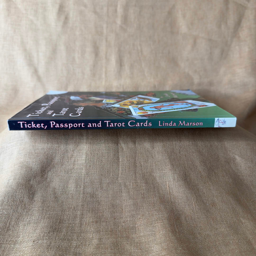 Ticket, Passport and Tarot Cards — Linda Marson