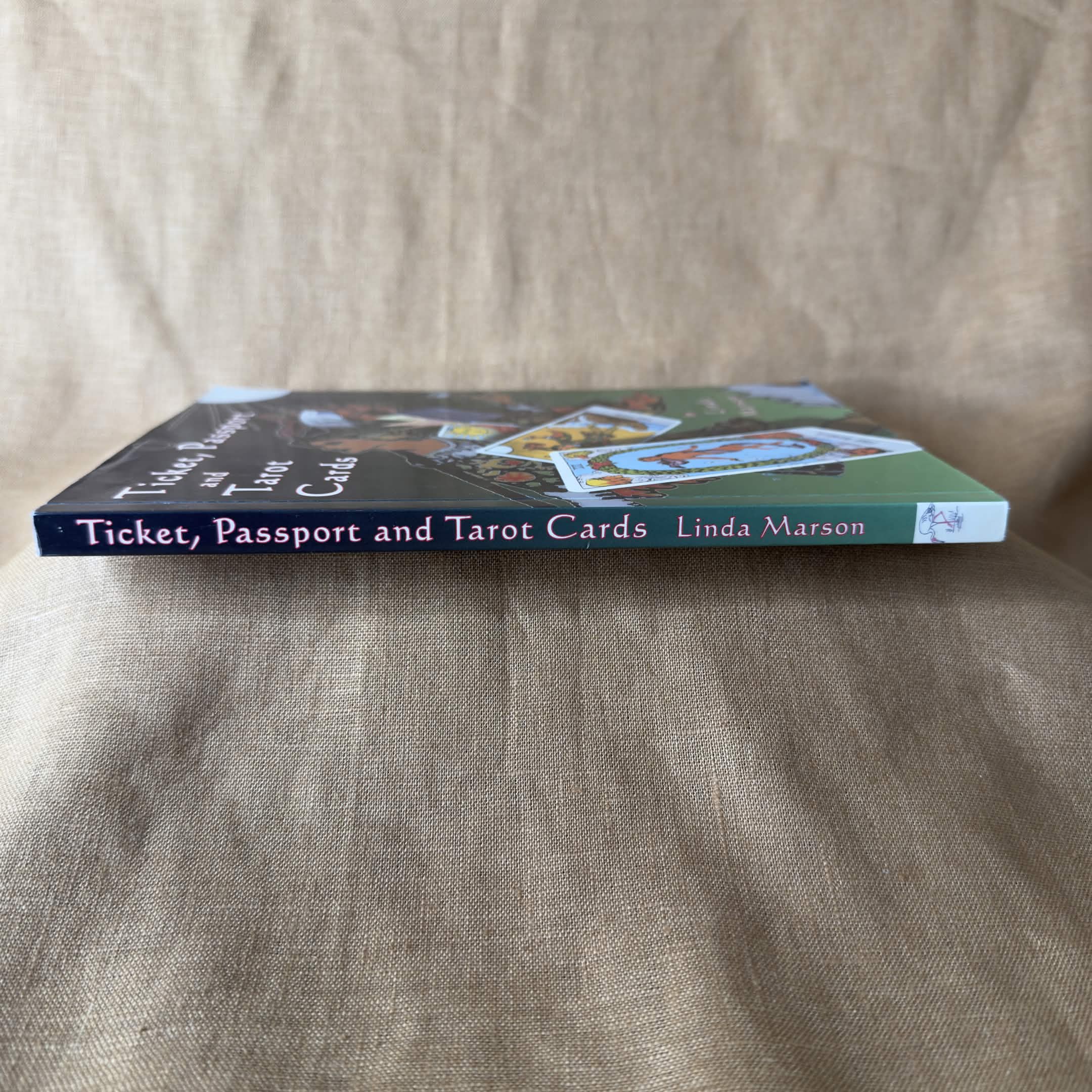 Ticket, Passport and Tarot Cards — Linda Marson