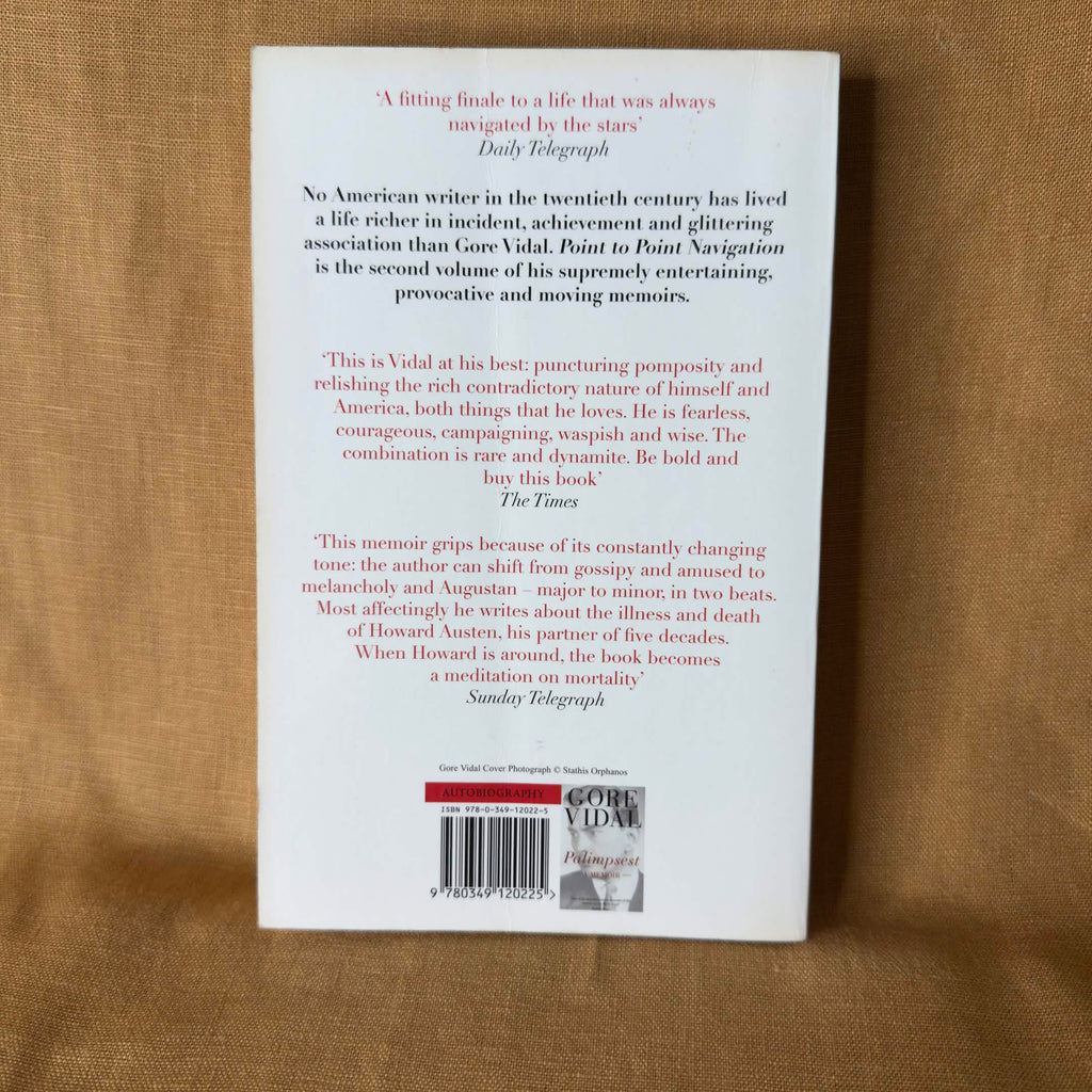 Point to Point Navigation: A Memoir - Gore Vidal