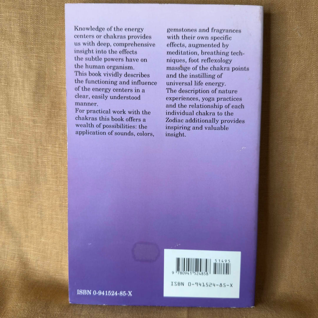 The Chakra-Handbook: From Basic Understanding to Practical Application - Shalila Sharamon and Bodo J. Baginski