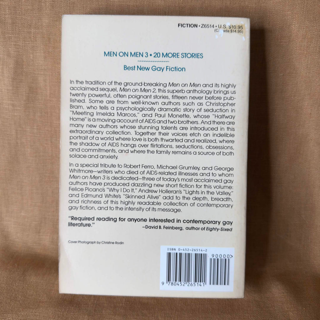 Men on Men 3: Best New Gay Fiction - George Stambolian