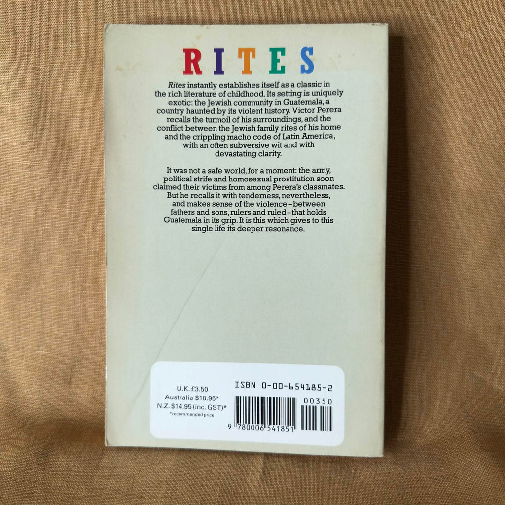 A Guatemalan Boyhood - Victor Perera