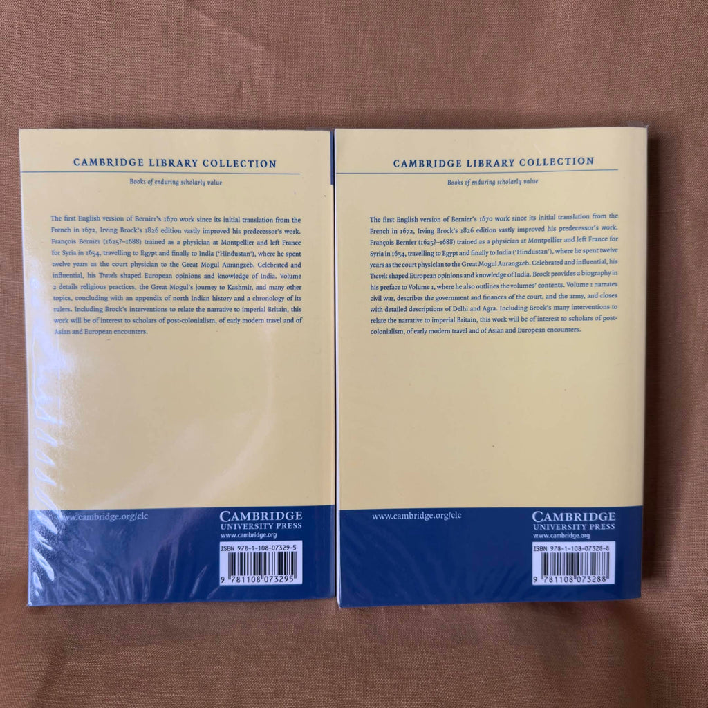 Travels in the Mogul Empire (Volume 1 & Volume 2) - François Bernier