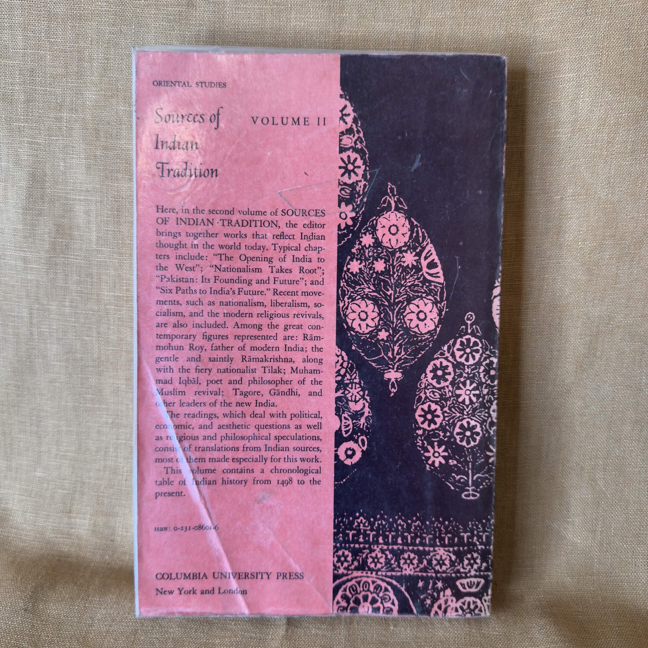 Sources of Indian Tradition Volume II - Stephen Hay and I. H. Qureshi