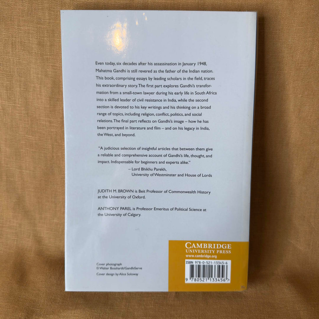 The Cambridge Companion to Gandhi — Judith M. Brown and Anthony Parel
