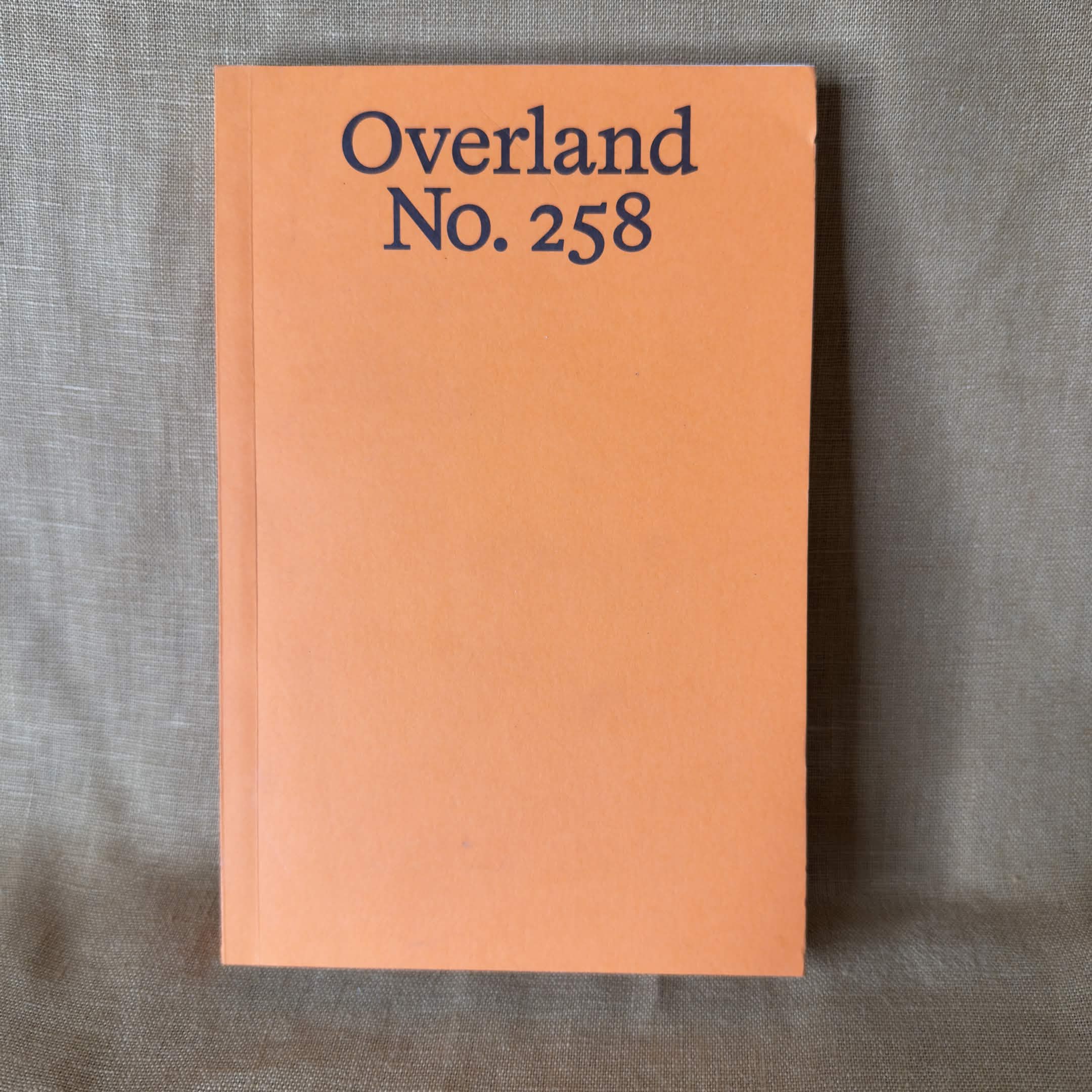 Overland No. 258