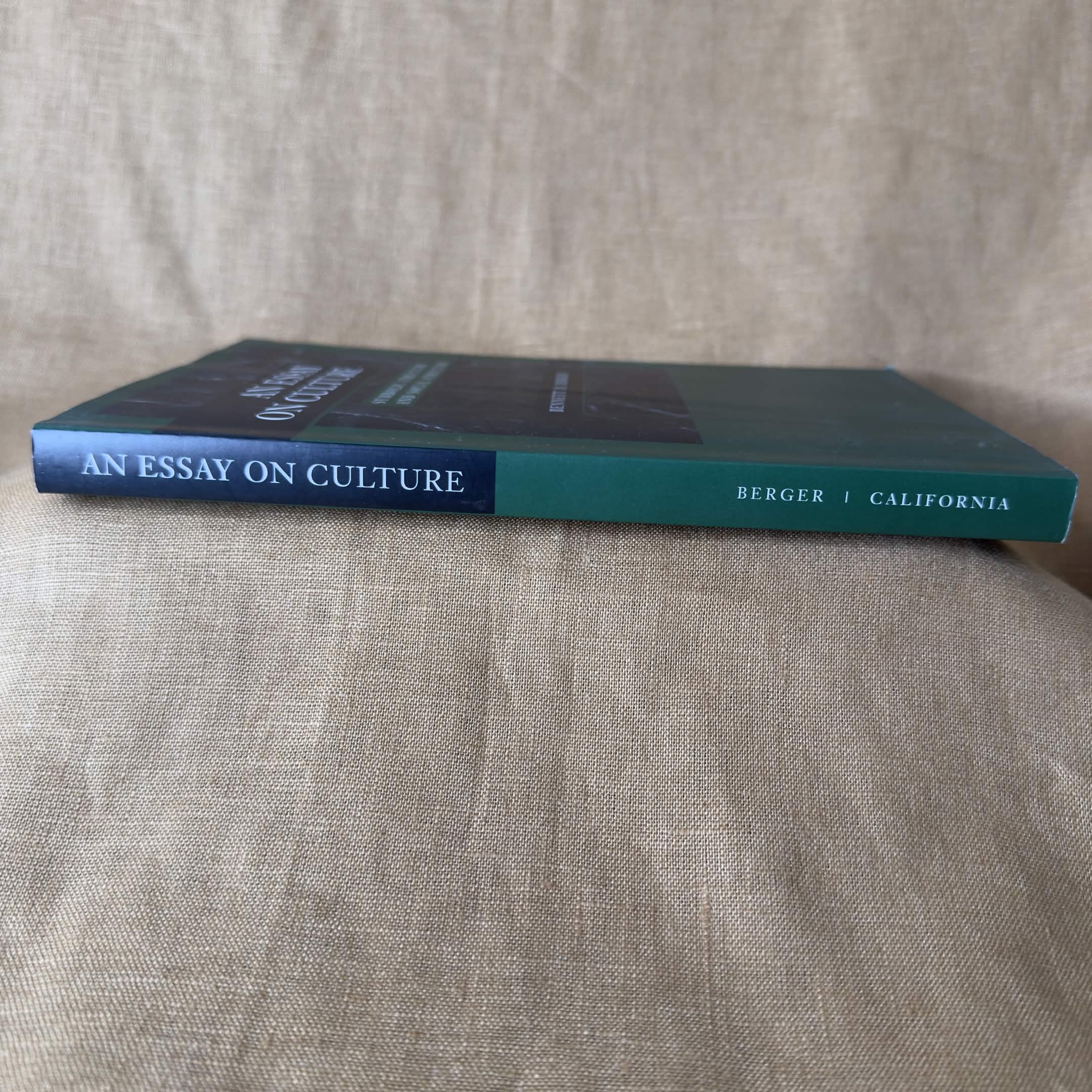 An Essay on Culture: Symbolic Structure and Social Structure - Bennett M. Berger