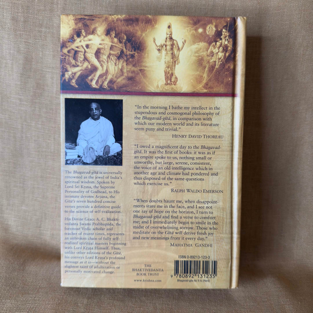 Bhagavad-gita As It Is - A. C. Bhaktivedanta Swami Prabhupada