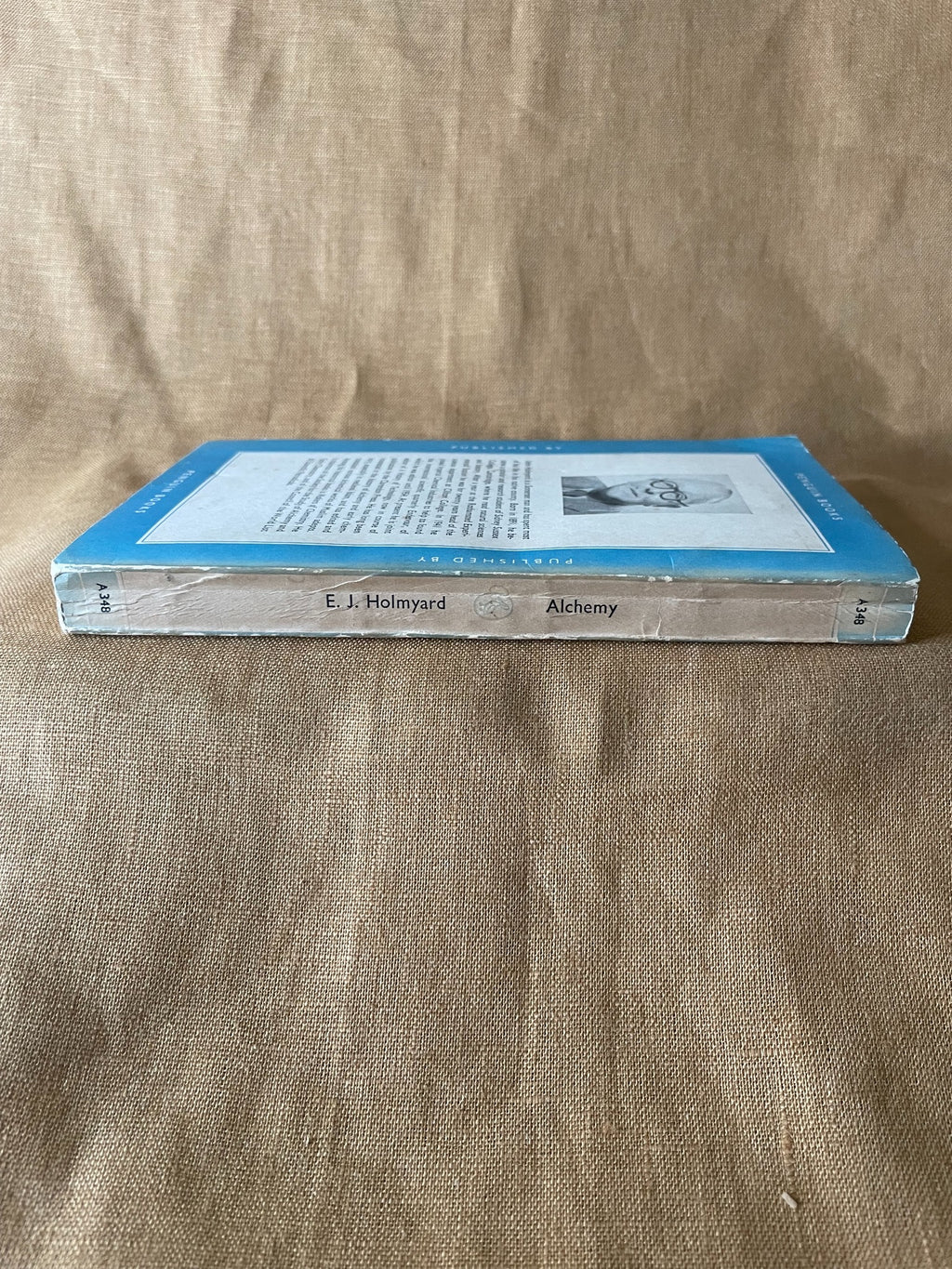 Alchemy by E. J. Holmyard, Pelican Books 1957, spine