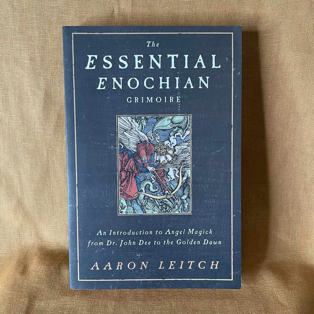 Front cover of The Essential Enochian Grimoire by Aaron Leitch