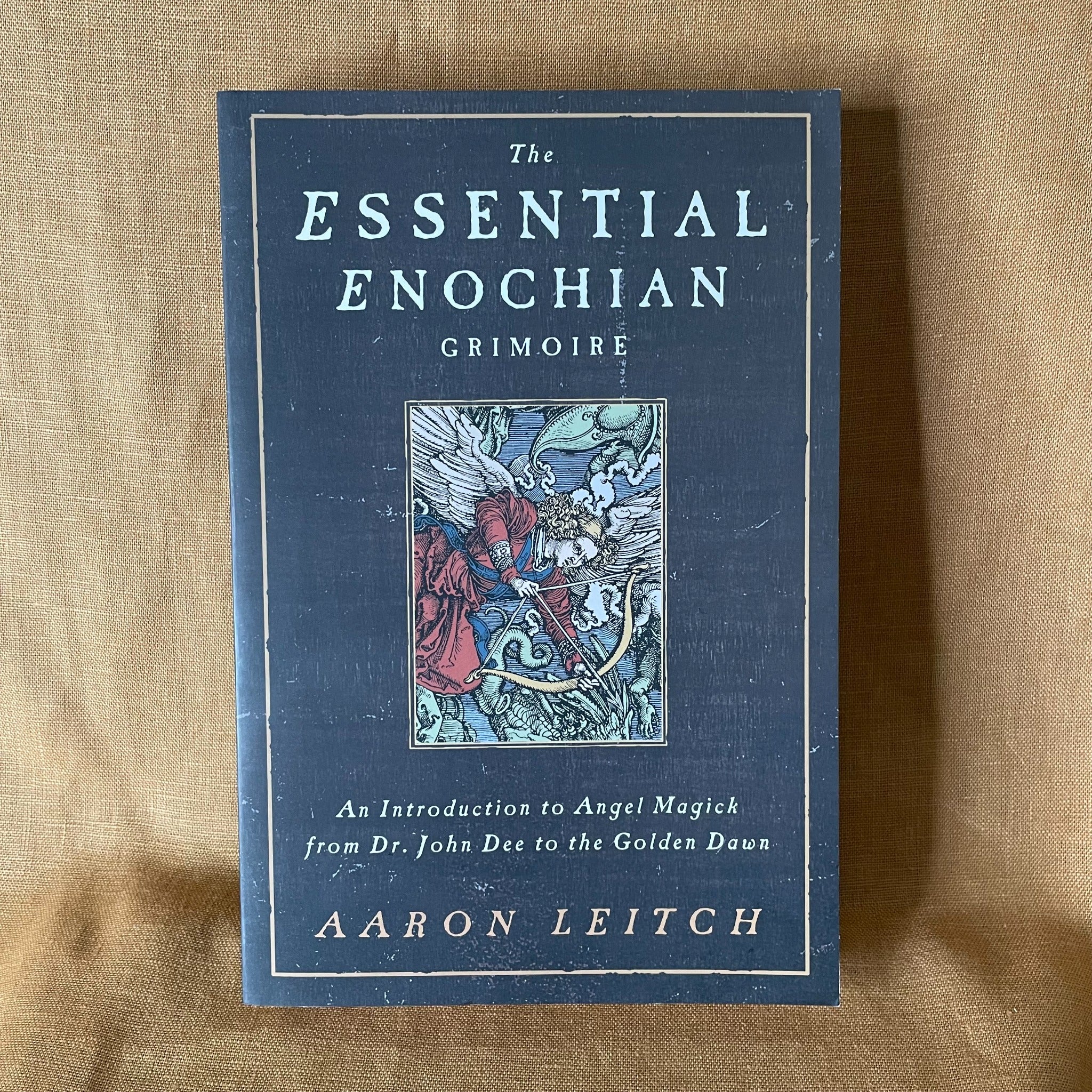 Front cover of The Essential Enochian Grimoire by Aaron Leitch
