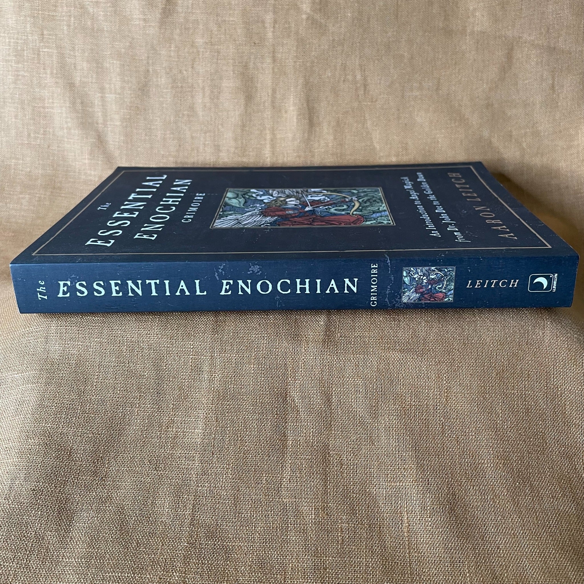 Spine of The Essential Enochian Grimoire by Aaron Leitch