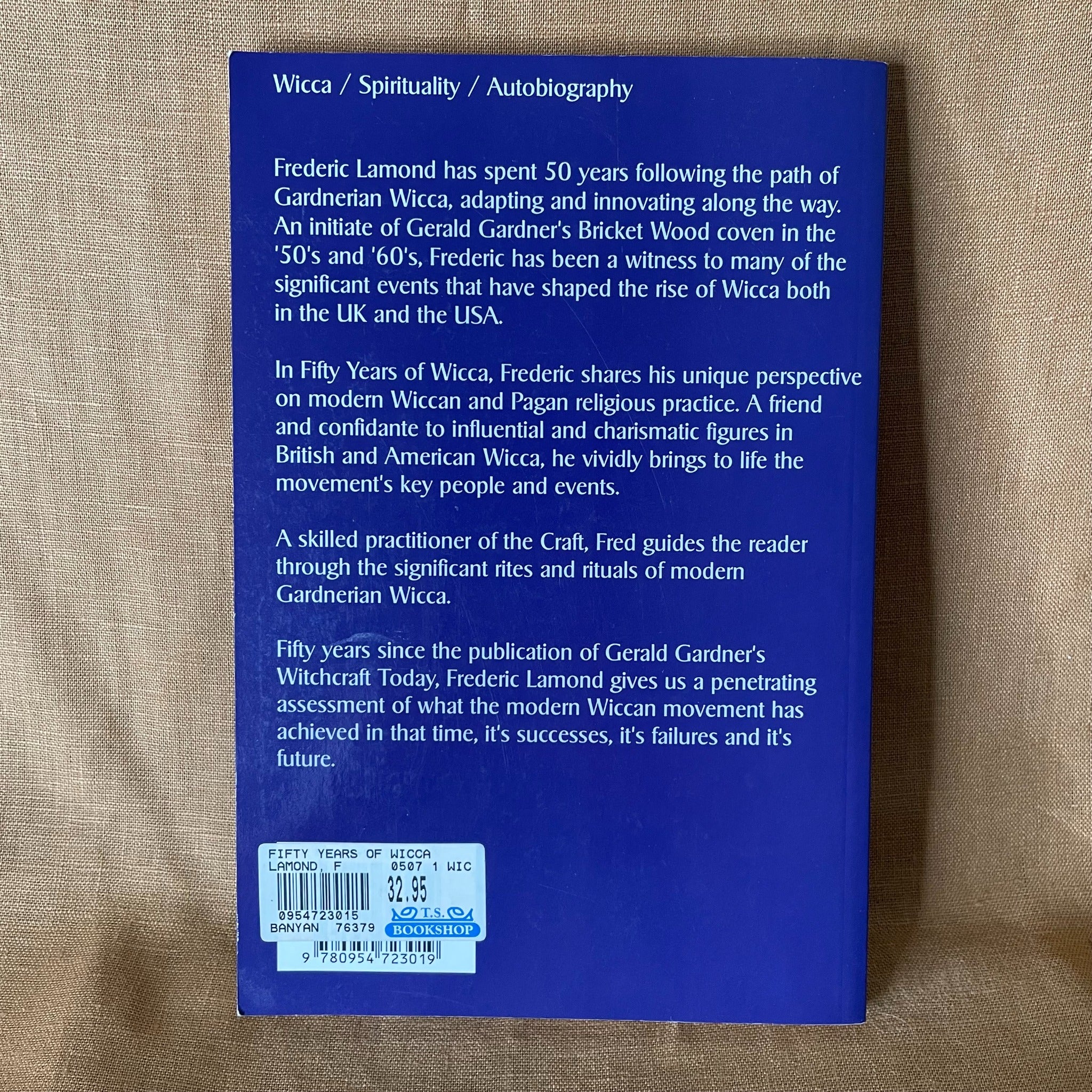 Fifty Years of Wicca by Frederic Lamond back cover