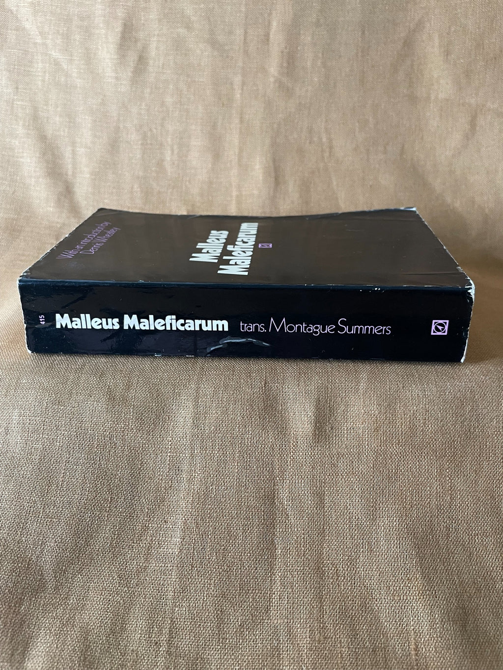 Spine of Malleus Maleficarum, Arrow Books 1971