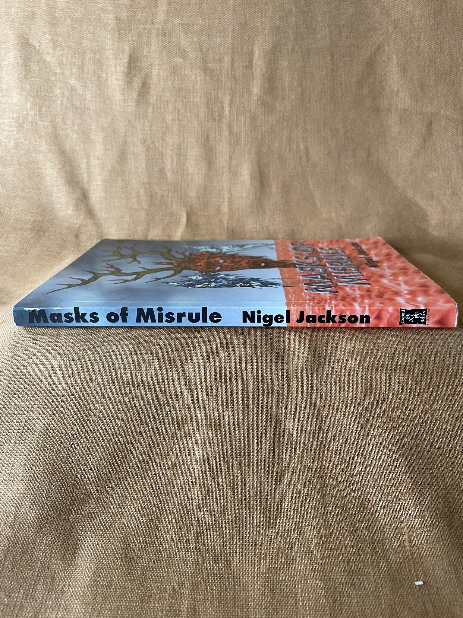 Masks of Misrule by Nigel Jackson spine