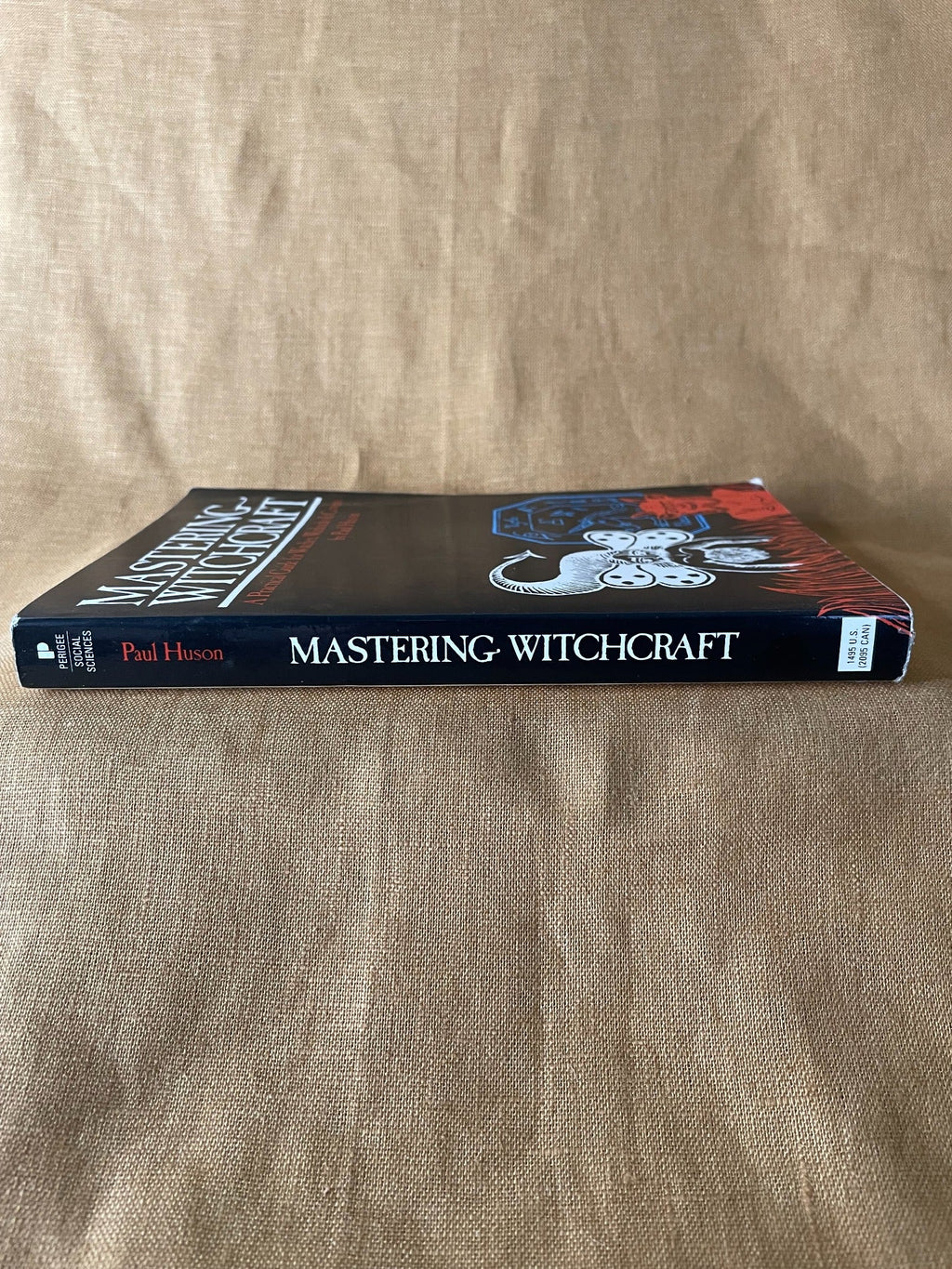 Mastering Witchcraft by Paul Huson - spine
