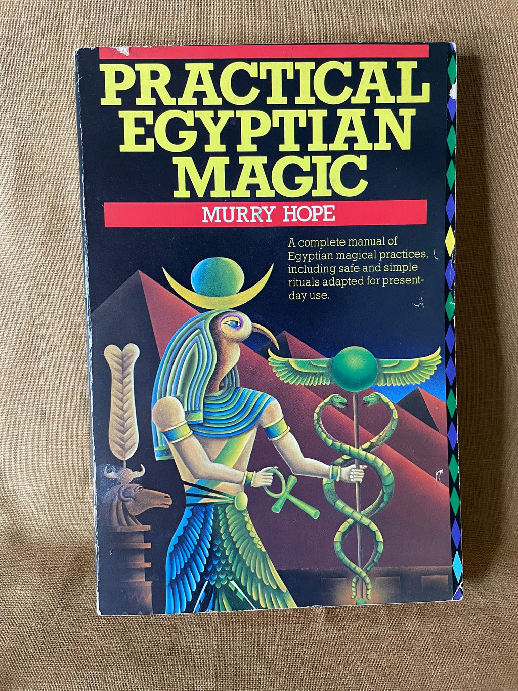 Practical Egyptian Magic by Murry Hope front cover