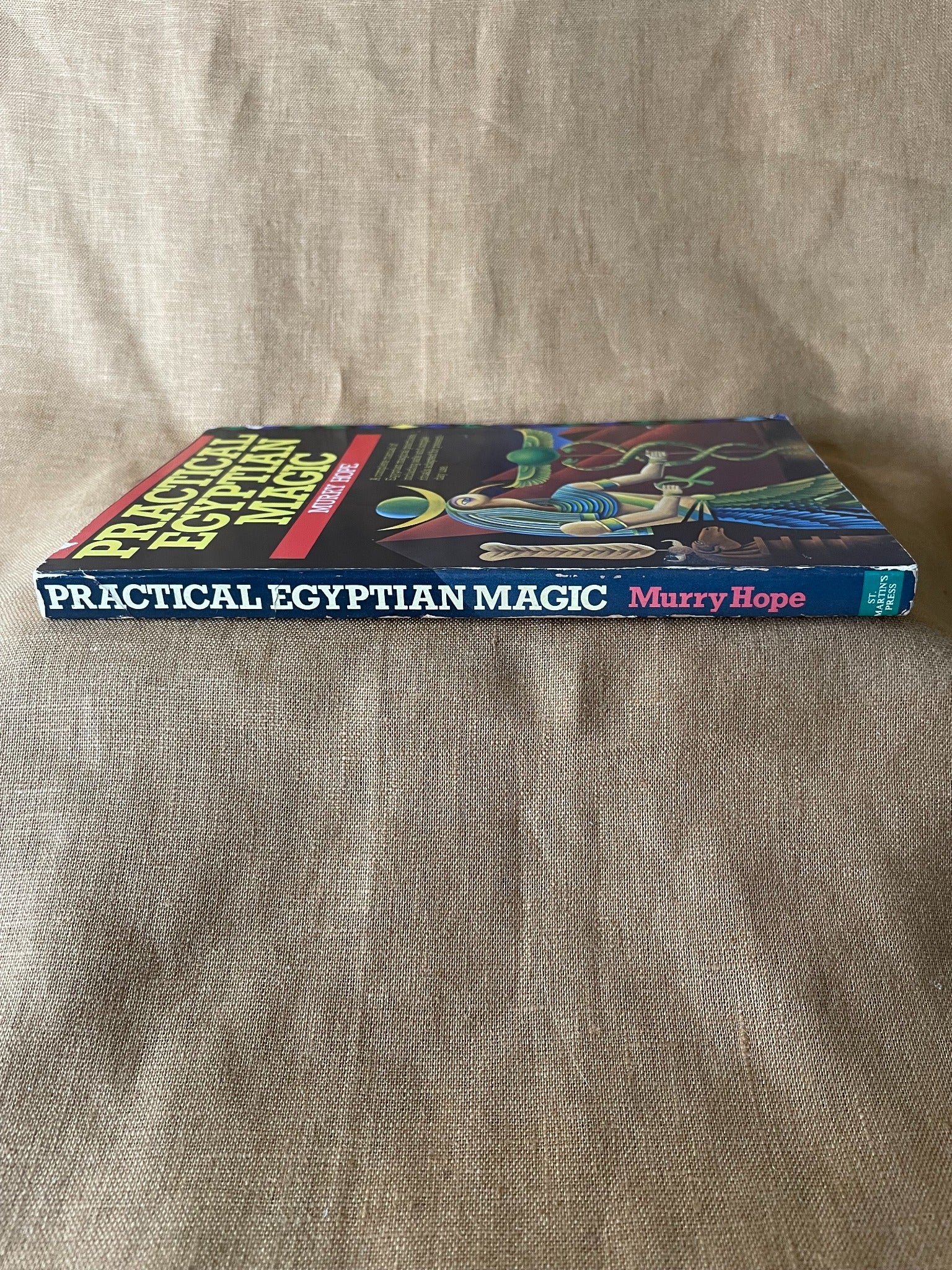 Practical Egyptian Magic by Murry Hope spine and cover condition