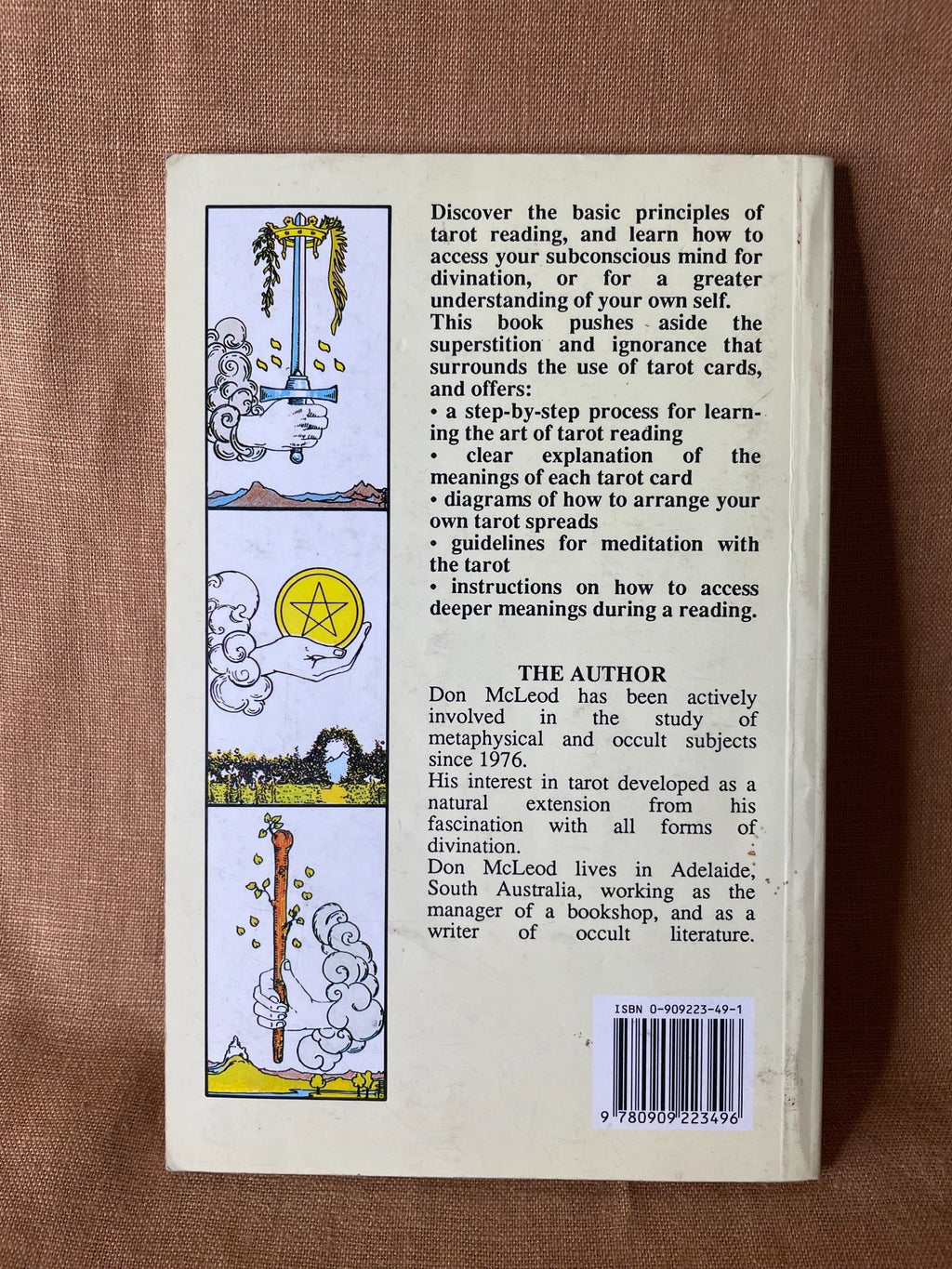 Practical Guide to Tarot by Don McLeod back cover