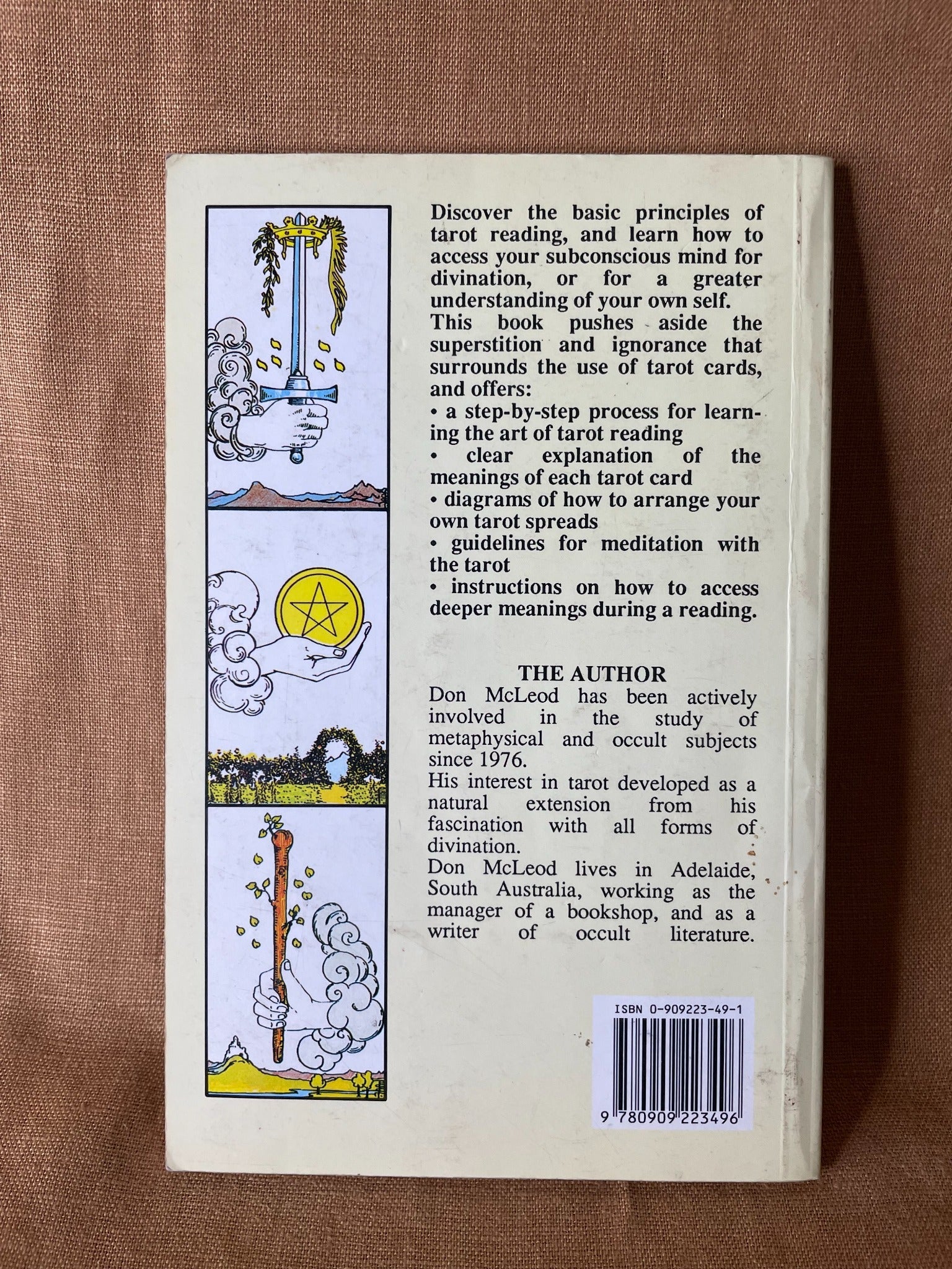 Practical Guide to Tarot by Don McLeod back cover
