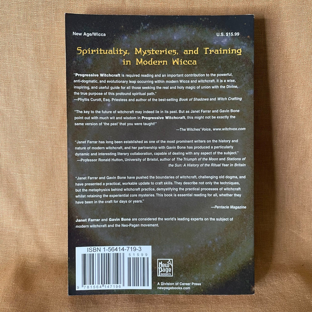 Progressive Witchcraft back cover