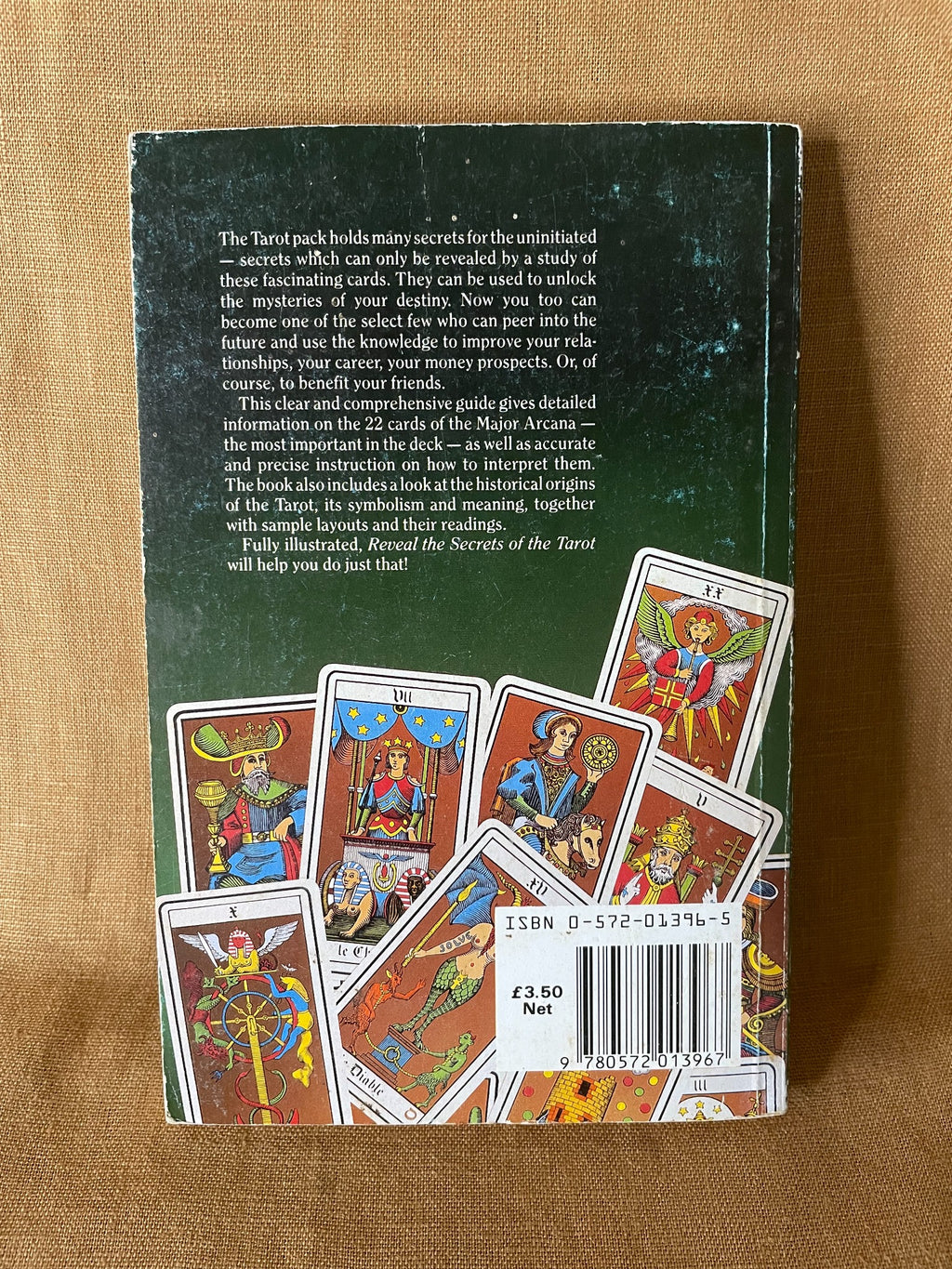 Reveal the Secrets of the Tarot by Edwin J. Nigg back cover