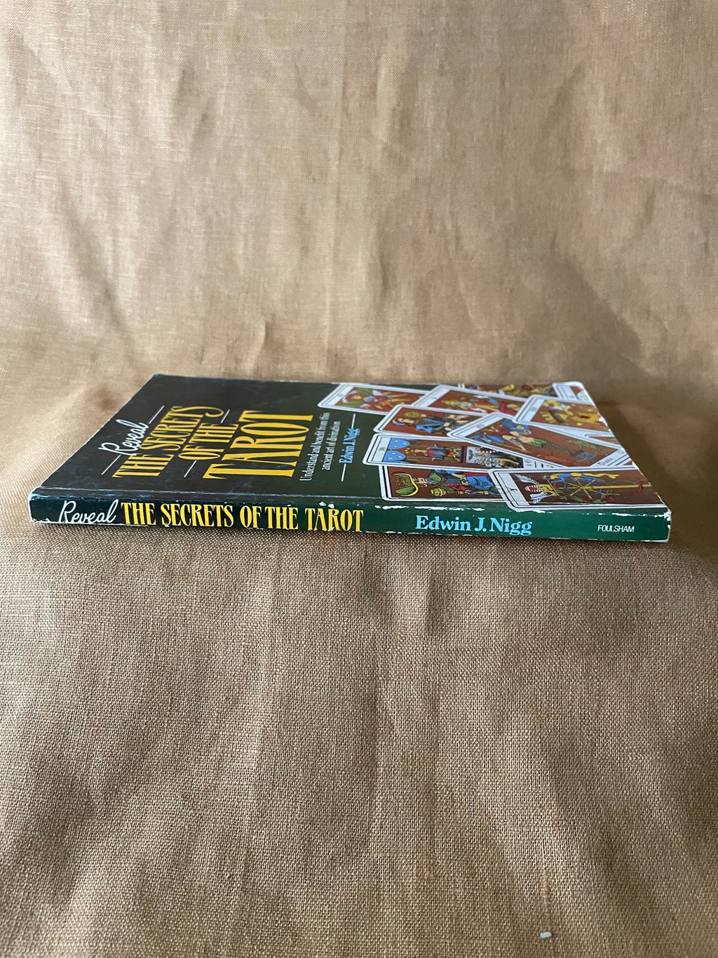 Reveal the Secrets of the Tarot by Edwin J. Nigg spine