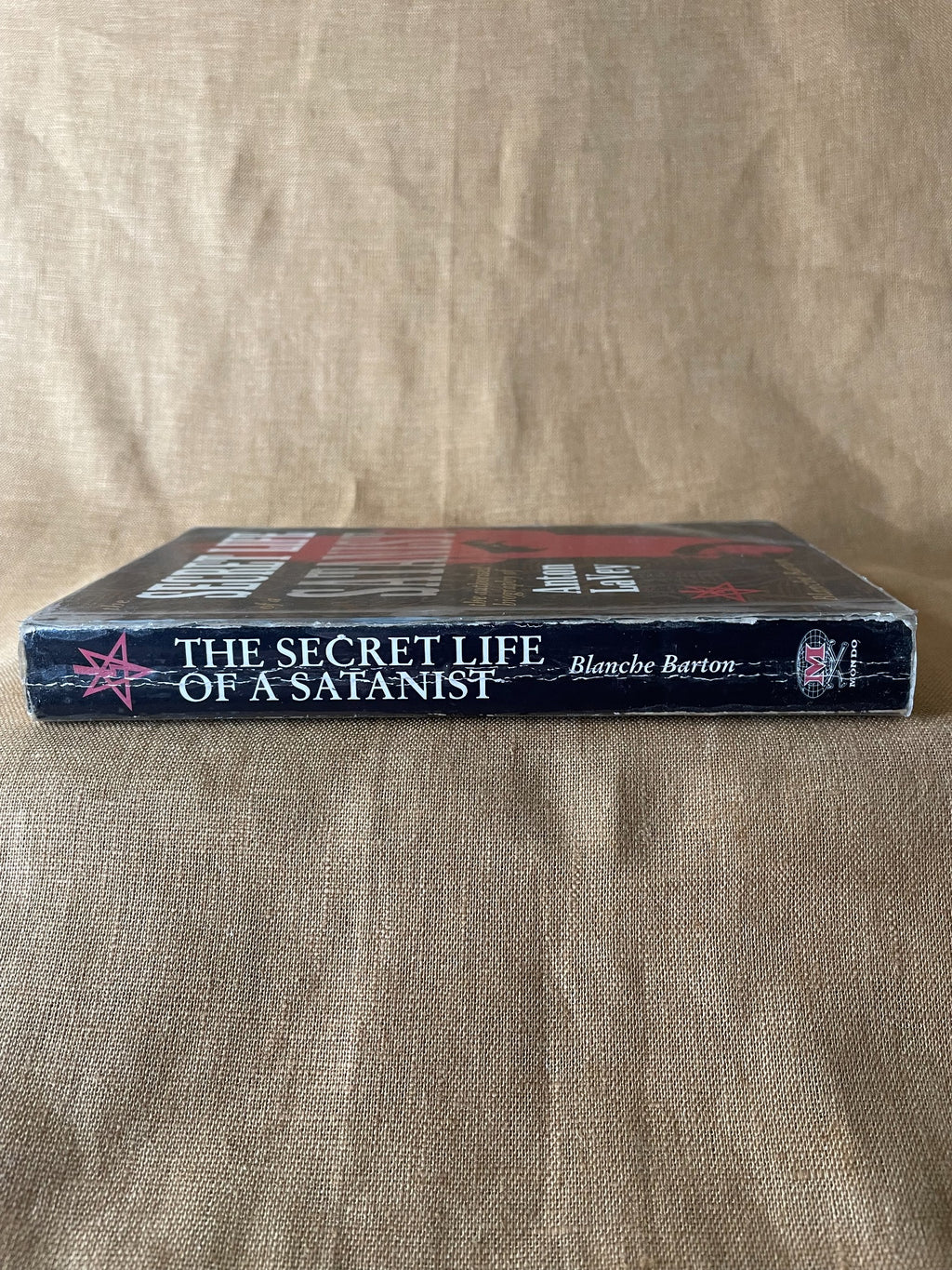 The Secret Life of a Satanist by Blanche Barton, 1992 Mondo paperback, spine