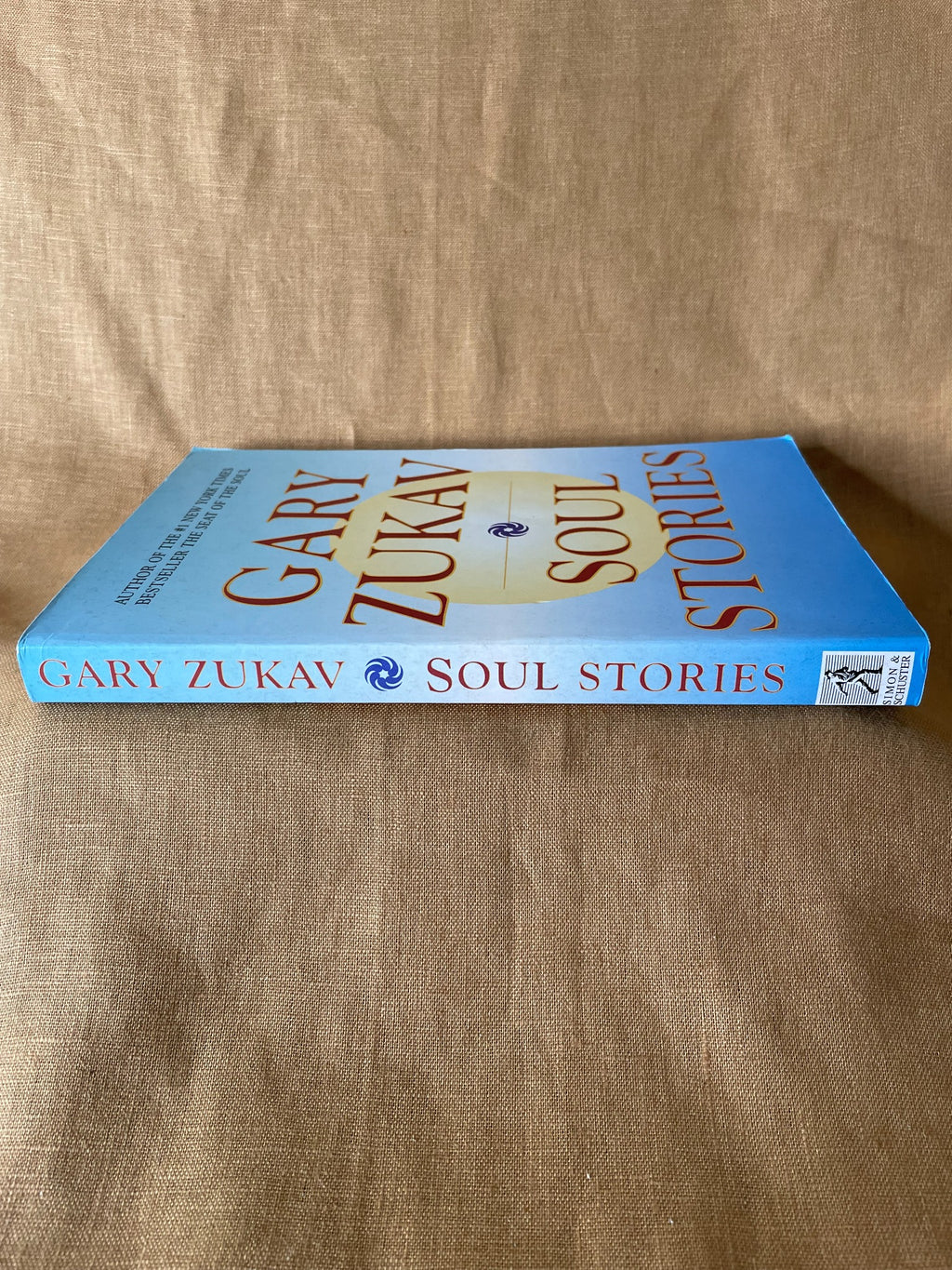 Spine and cover of Soul Stories by Gary Zukav