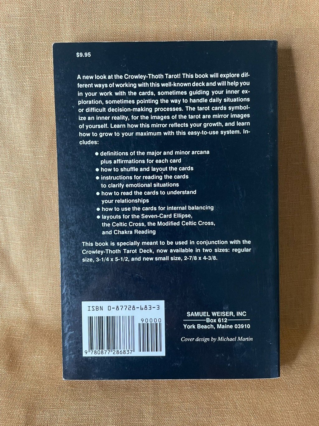 Tarot: Mirror of the Soul by Gerd Ziegler - back cover