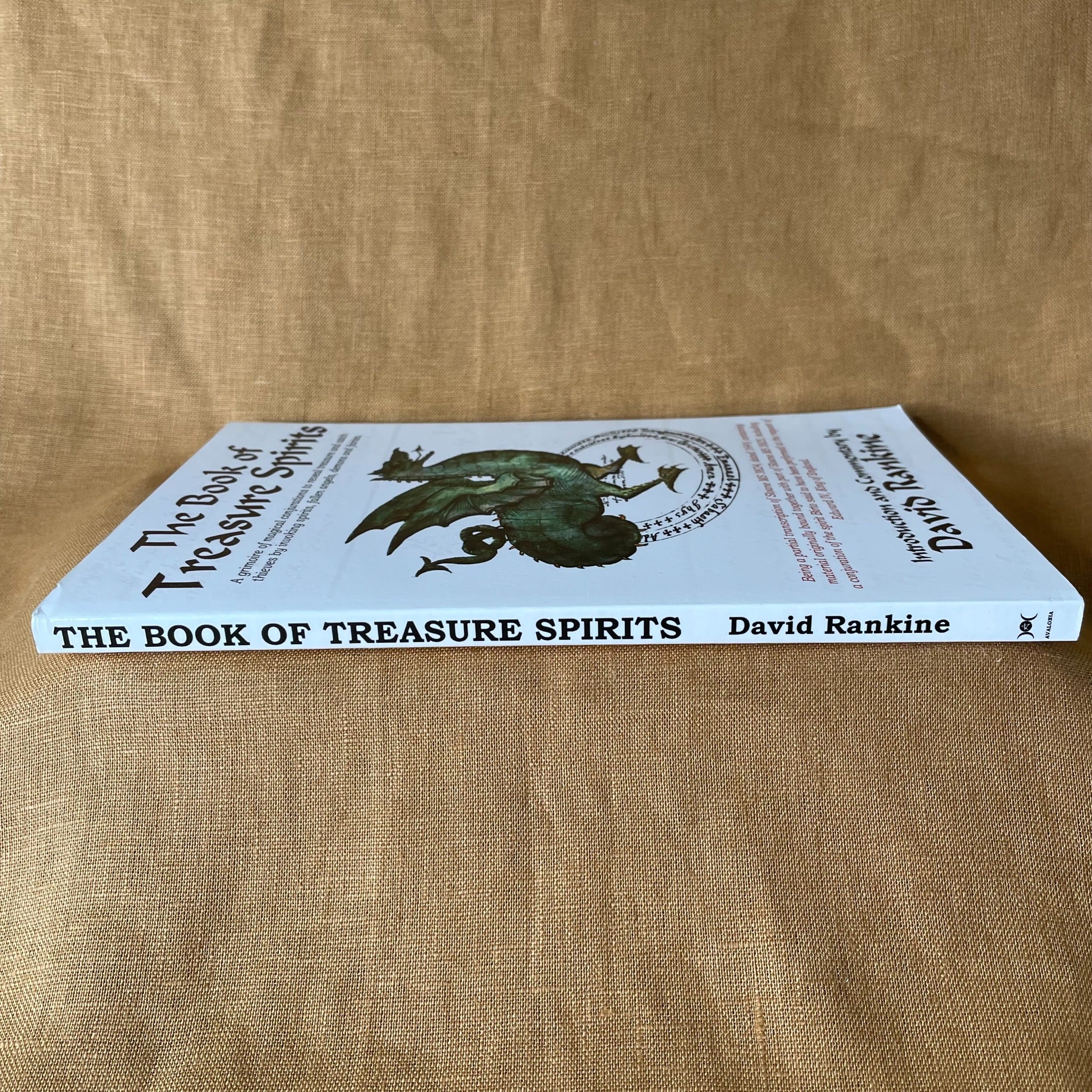 Spine of The Book of Treasure Spirits by David Rankine