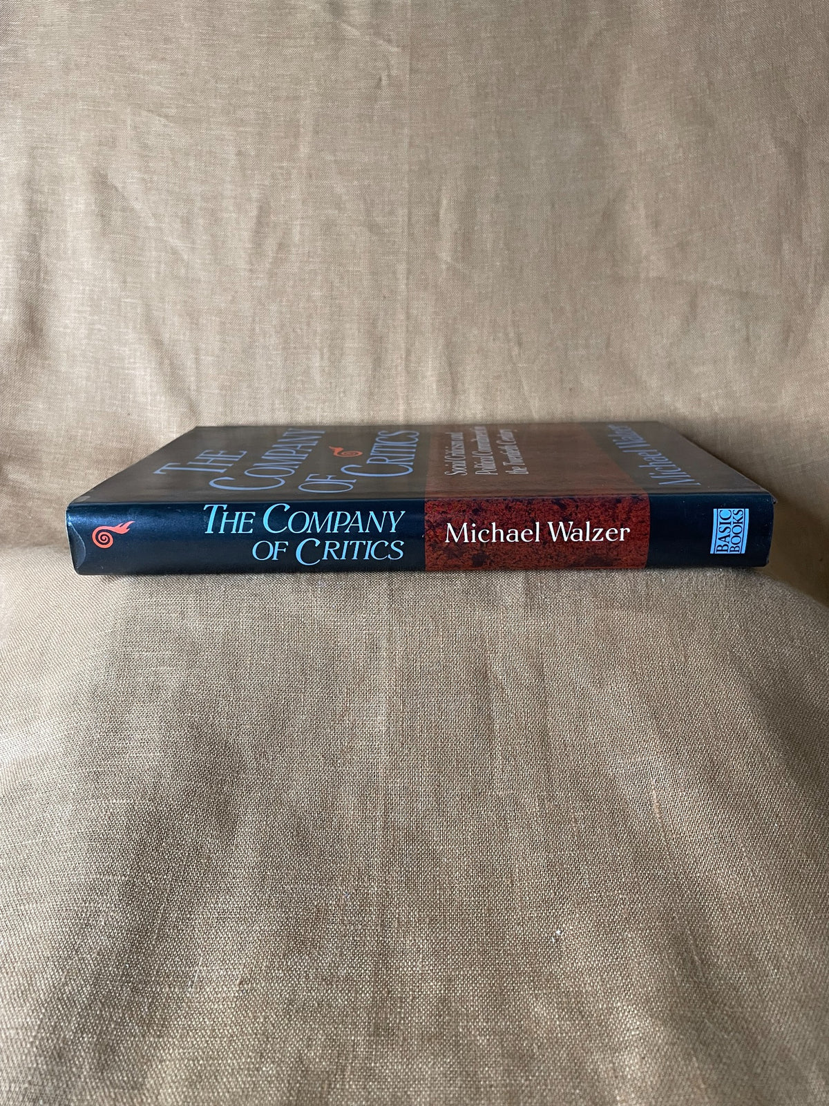 The Company of Critics by Michael Walzer spine