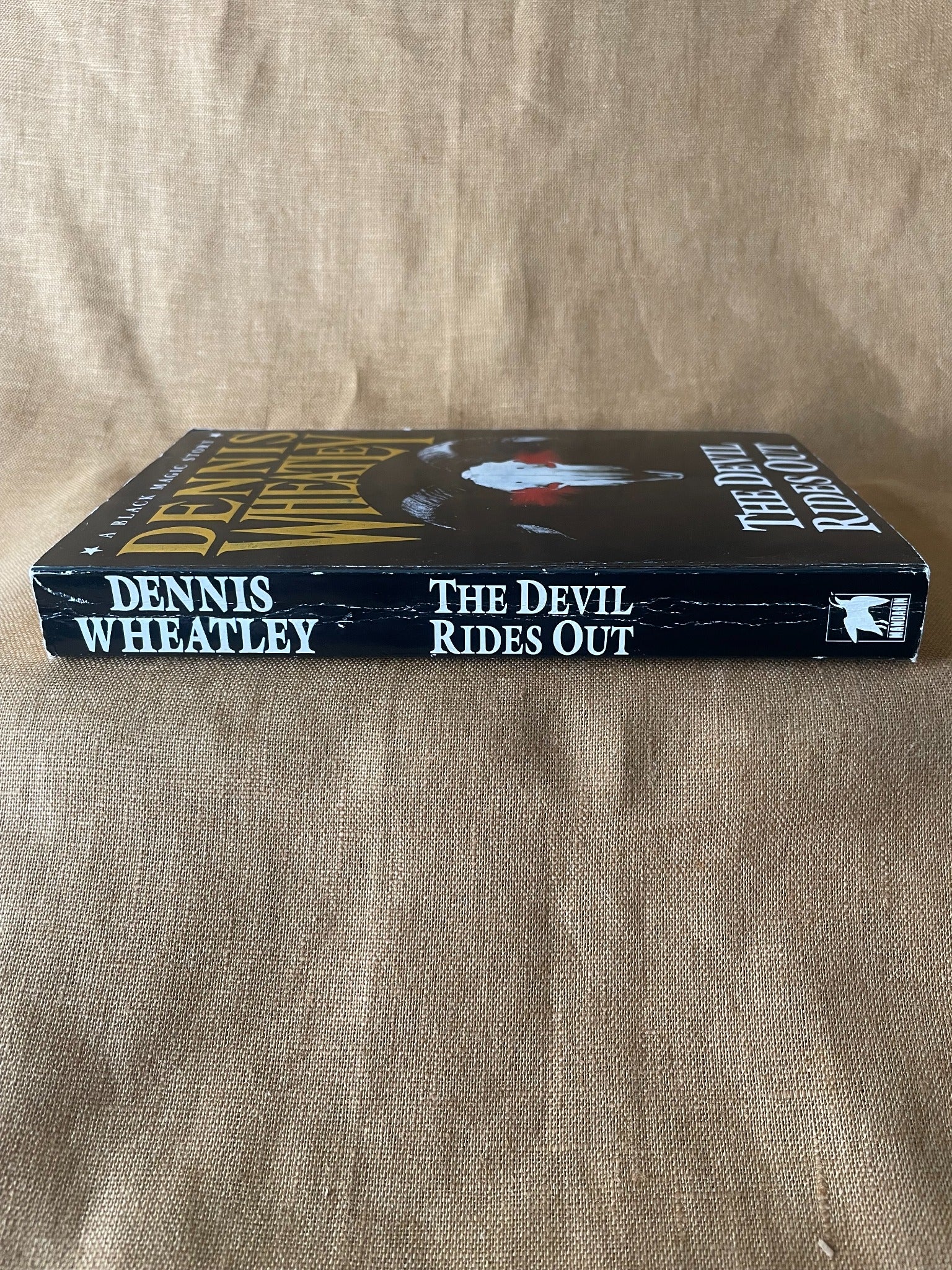The Devil Rides Out by Dennis Wheatley spine