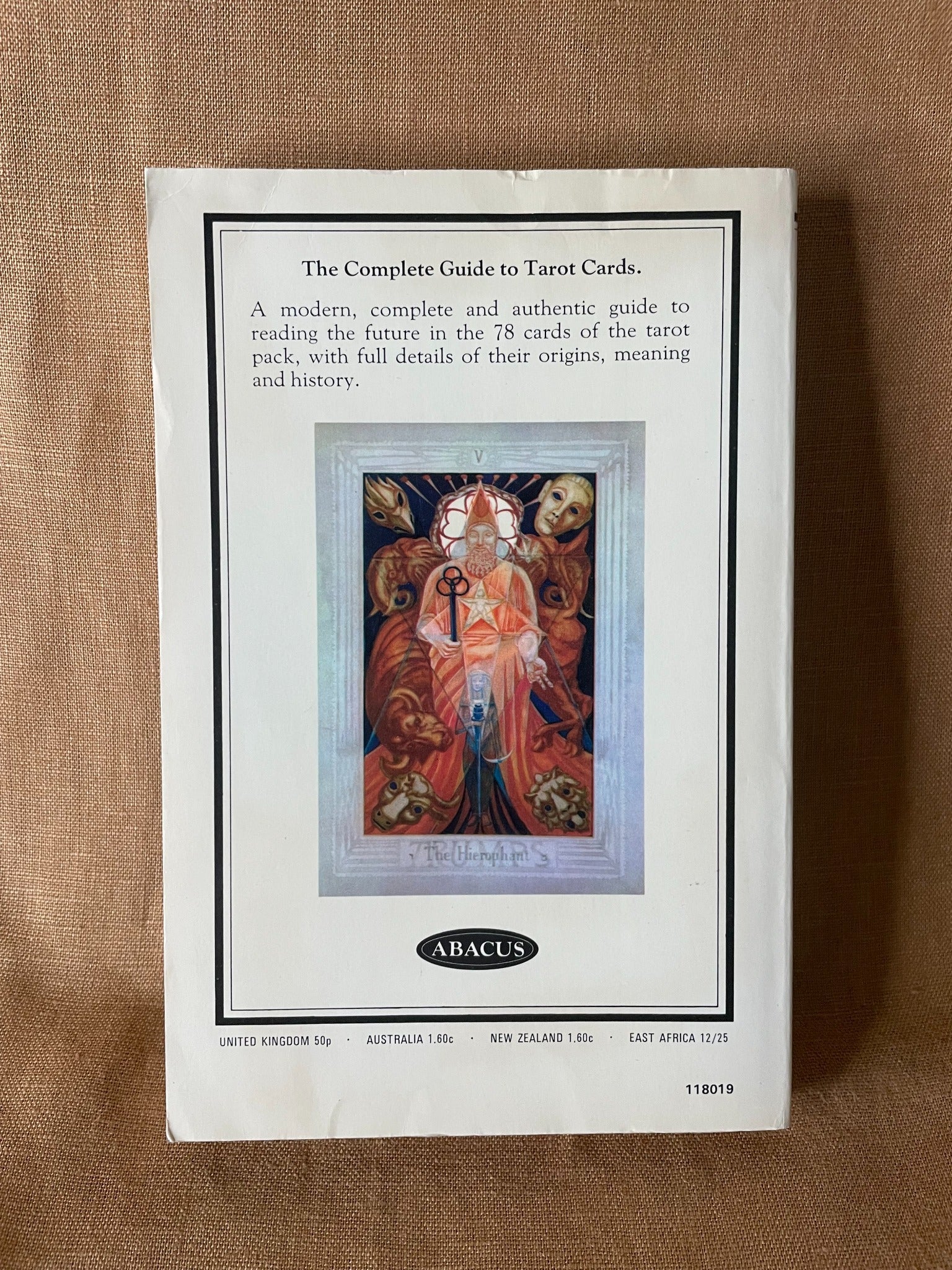 The Devil's Picture Book by Paul Huson - back cover