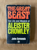 The Great Beast by John Symonds 1973 Mayflower paperback front cover