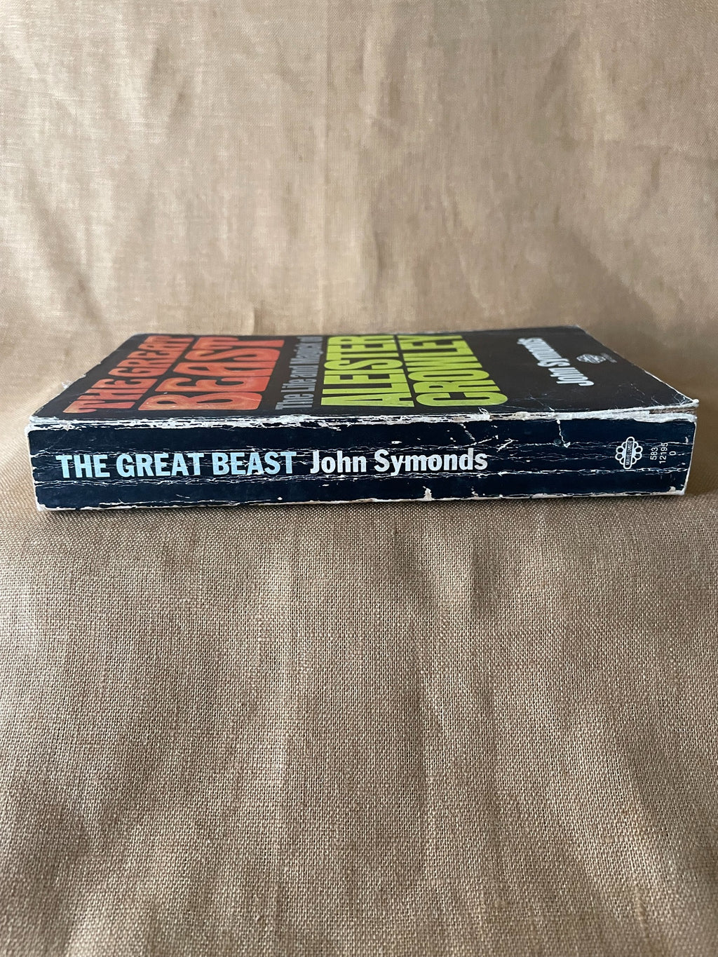 The Great Beast by John Symonds 1973 Mayflower paperback spine