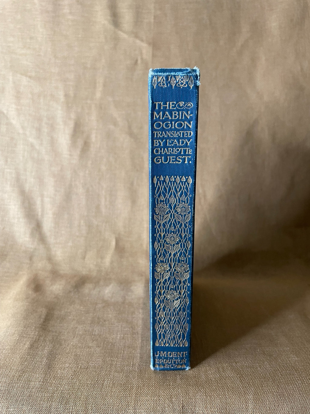 The Mabinogion translated by Lady Charlotte Guest spine