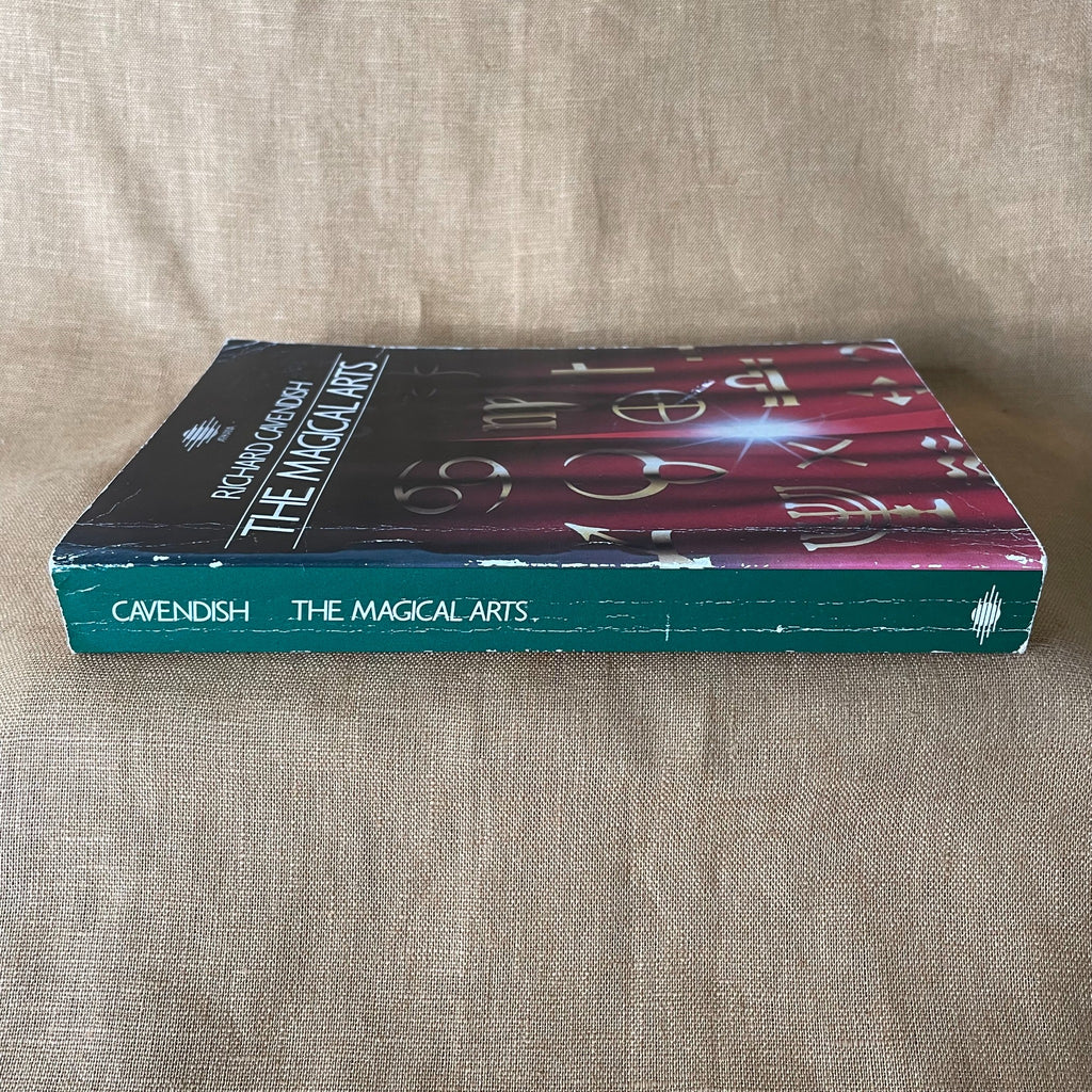 The Magical Arts by Richard Cavendish spine and page edges