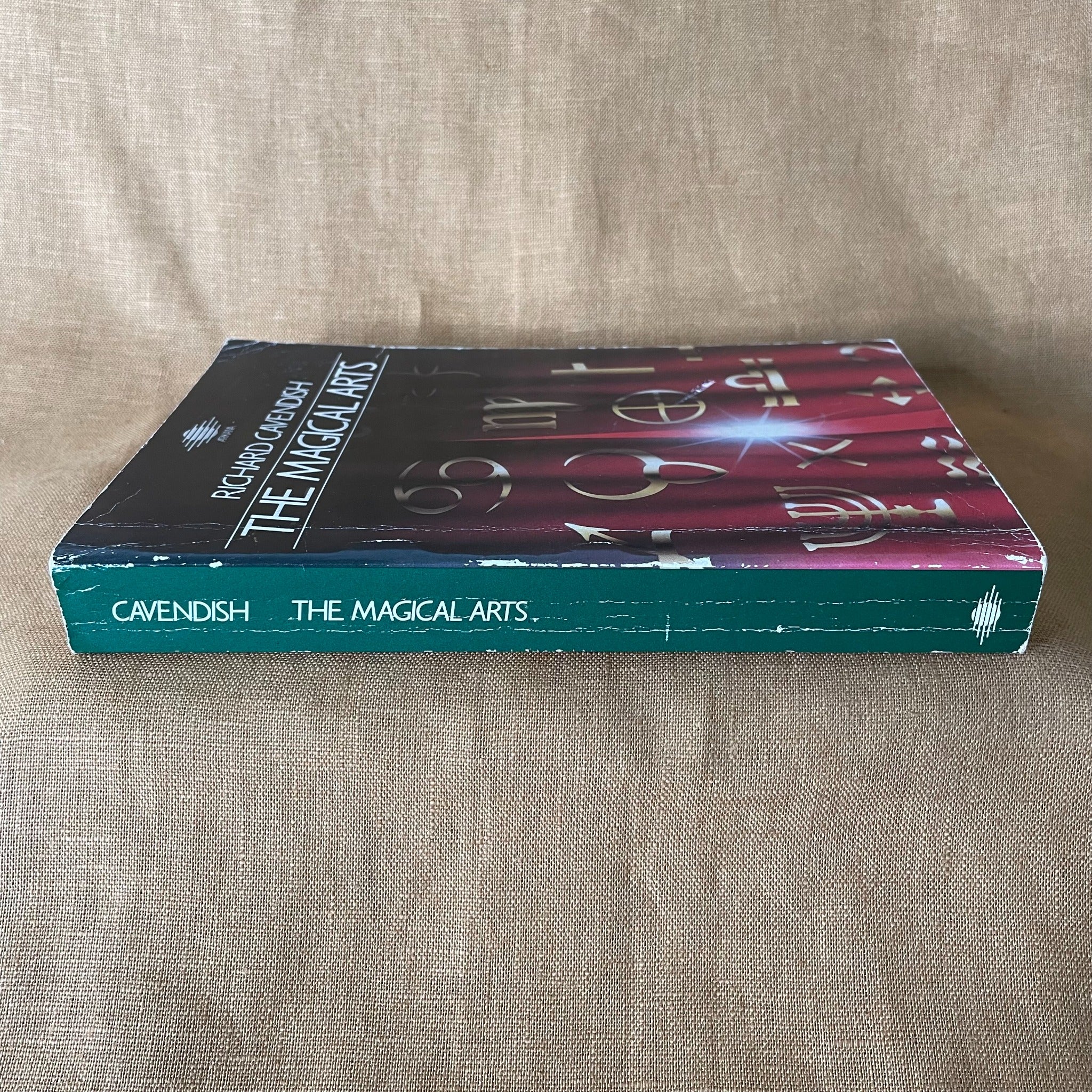The Magical Arts by Richard Cavendish spine and page edges