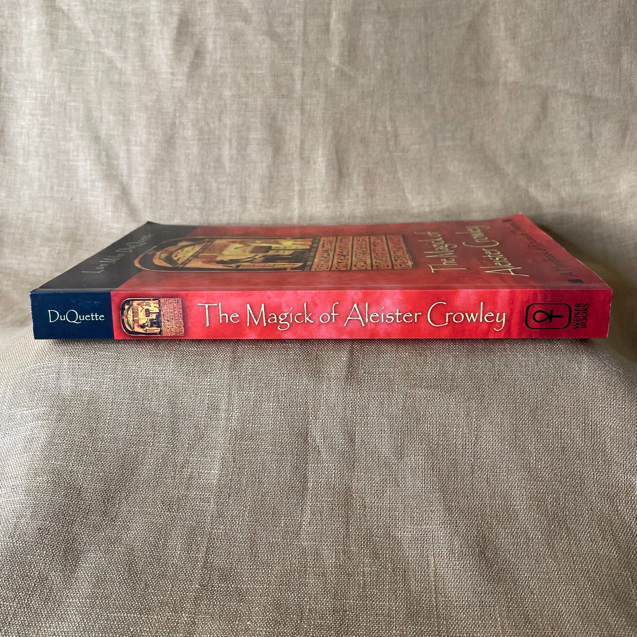 Spine of The Magick of Aleister Crowley by Lon Milo DuQuette