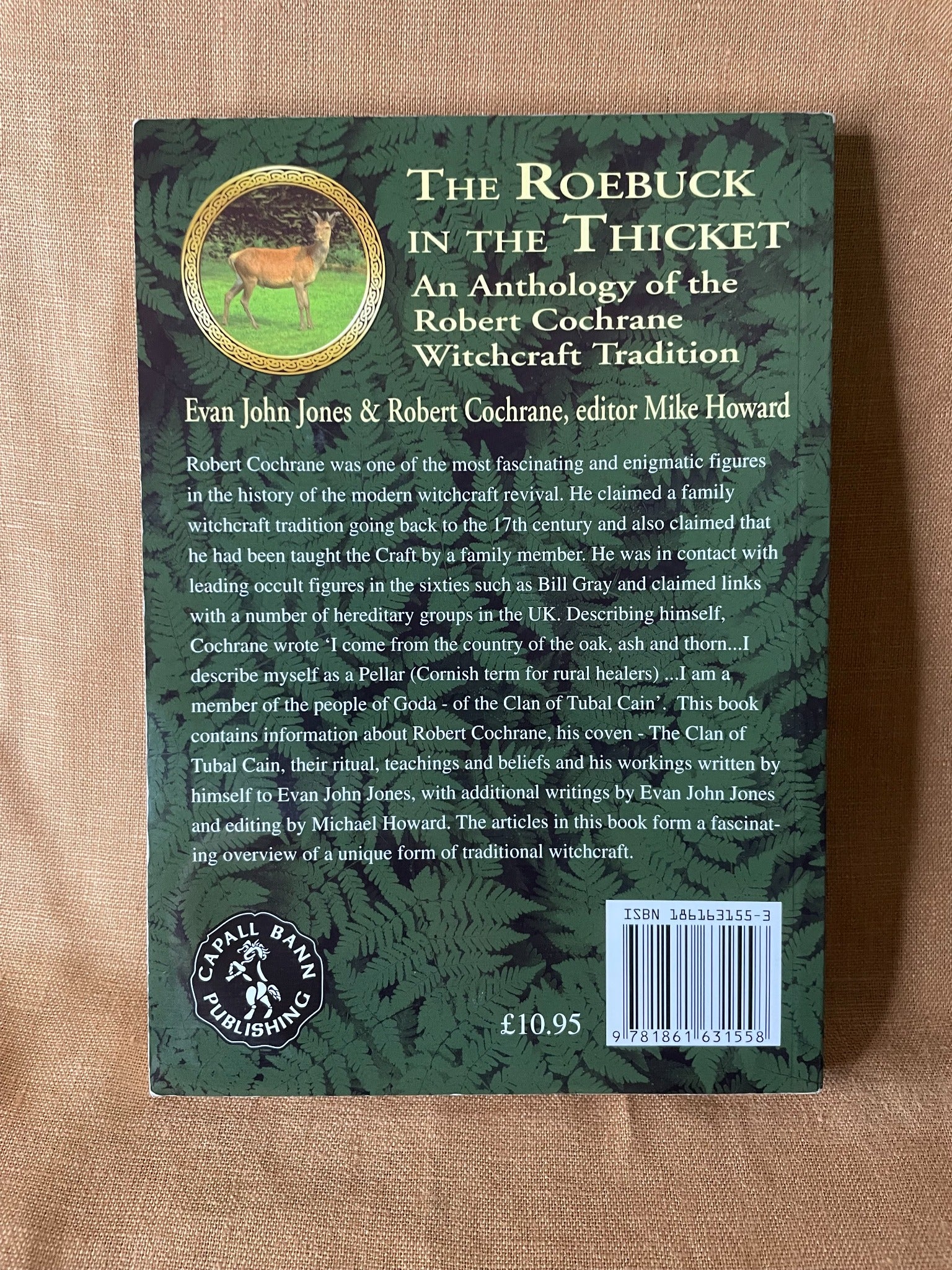 The Roebuck in the Thicket by Evan John Jones and Robert Cochrane - back cover