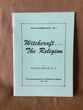 Witchcraft... The Religion by Raymond Buckland - front cover