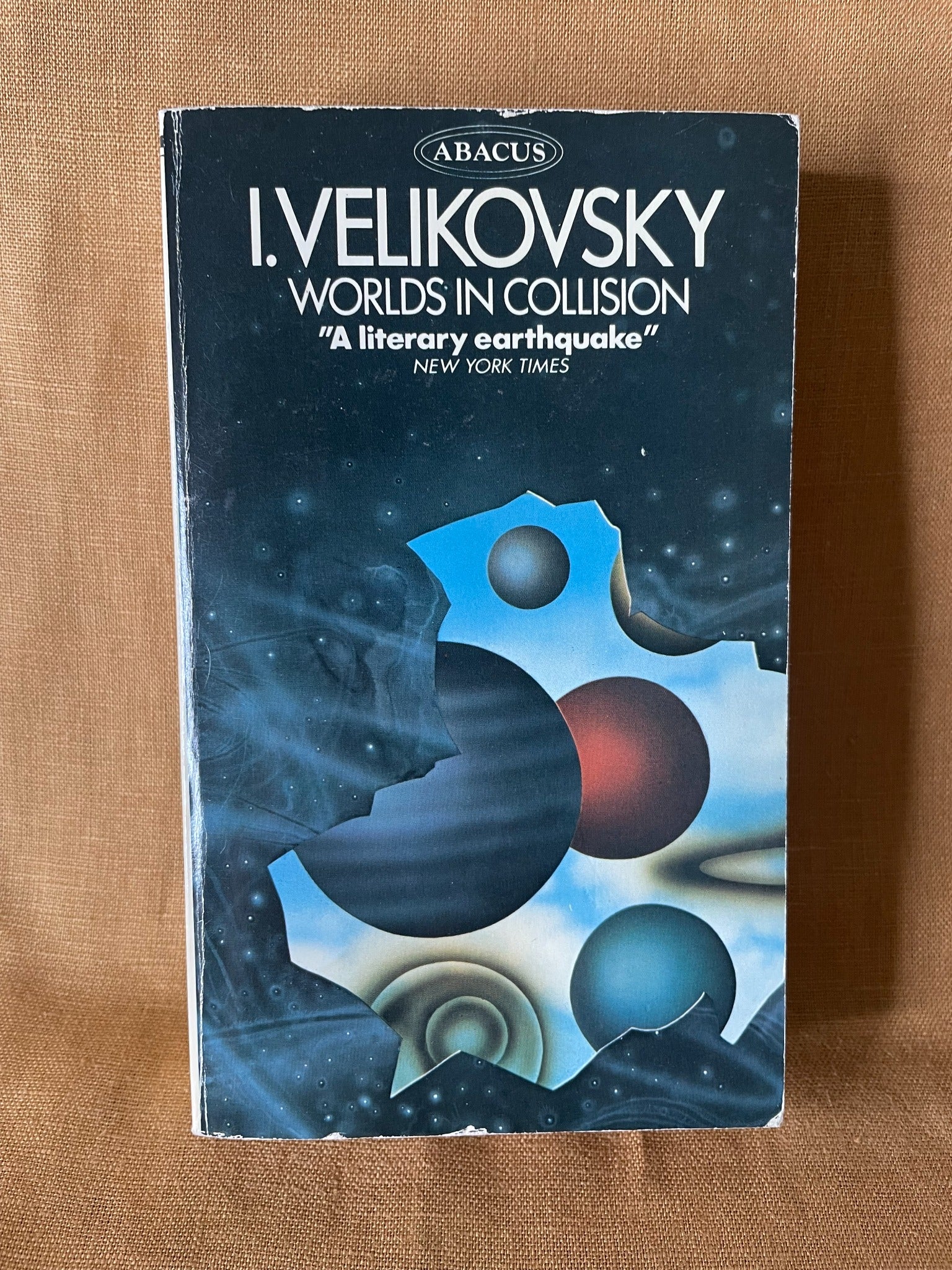 Worlds in Collision by Immanuel Velikovsky front cover