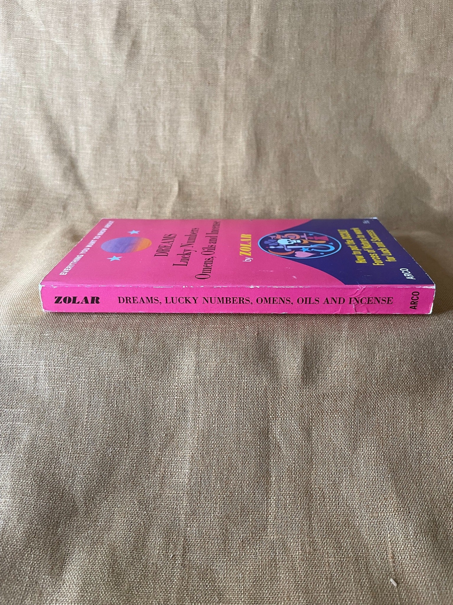 Everything You Want to Know About Dreams, Lucky Numbers, Omens, Oils and Incense by Zolar spine
